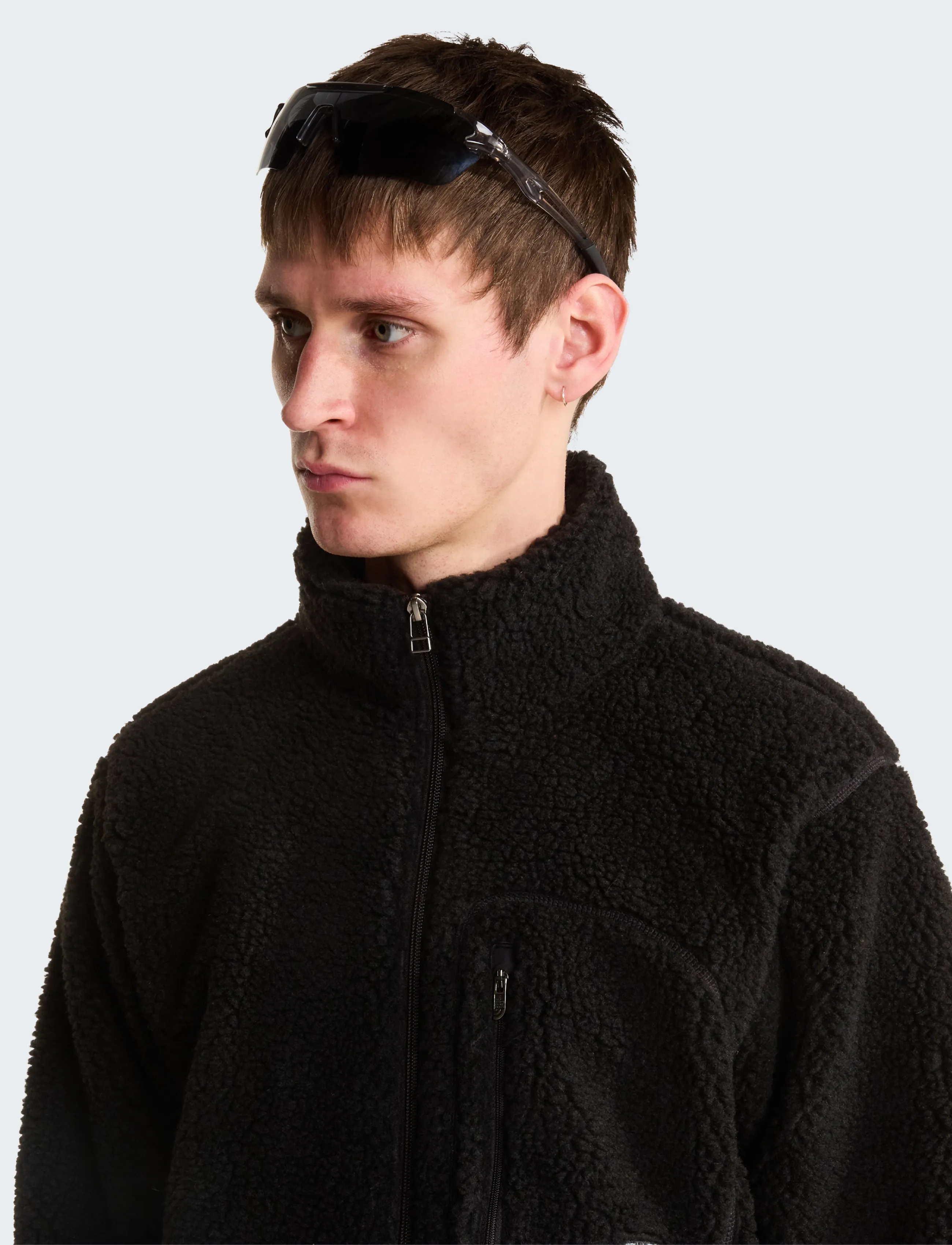 The North Face M EXTREME PILE 2 FZ JACKET - Streetstyle - TNF BLACK / black