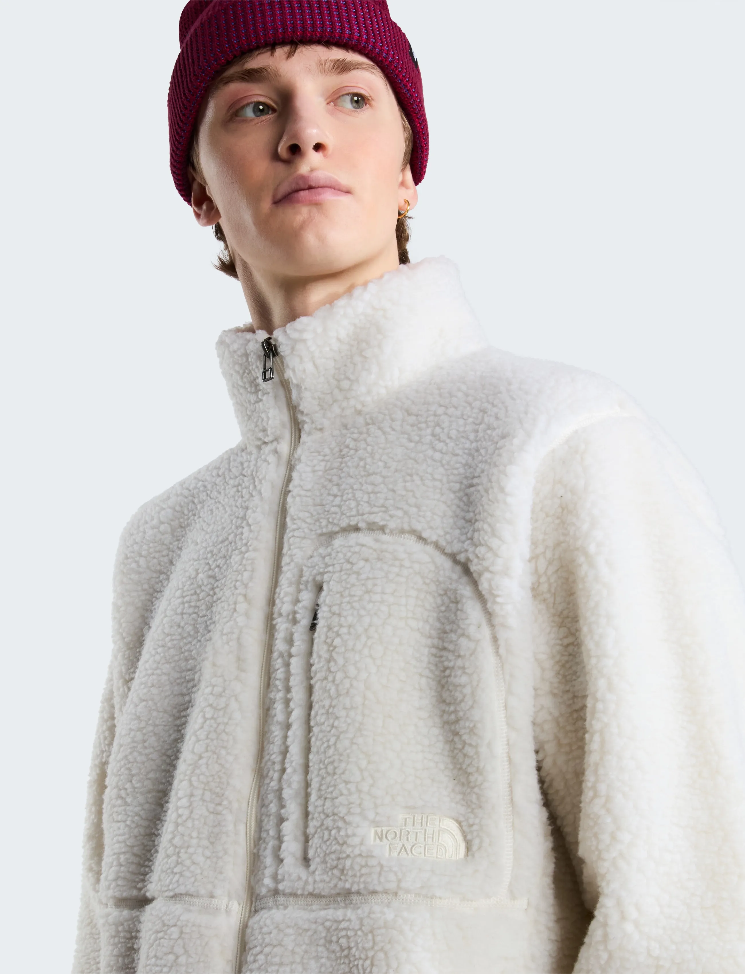The North Face M EXTREME PILE 2 FZ JACKET - Kleidung - WHITE DUNE / cream