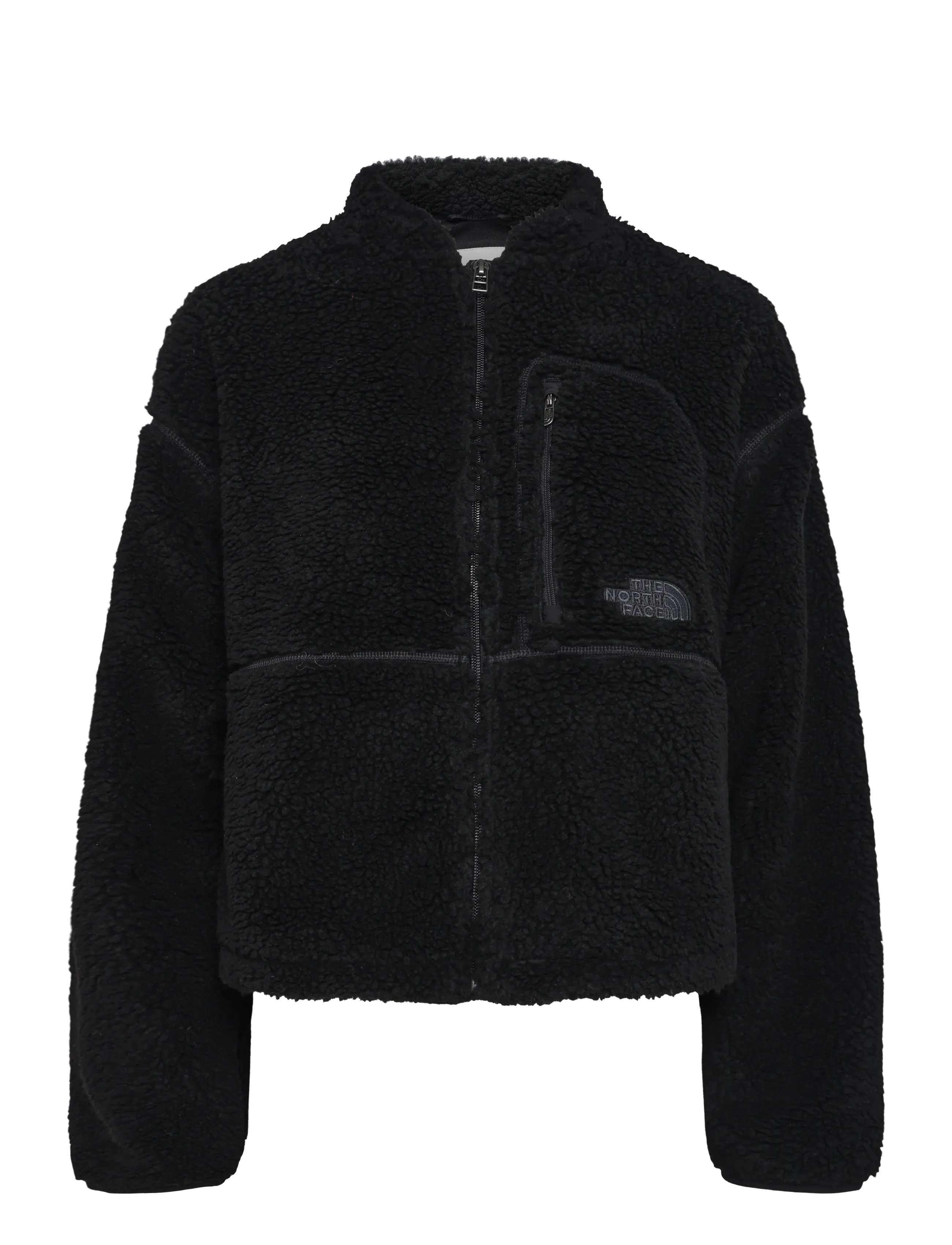 The North Face W EXTREME PILE 2 FZ JACKET - Sportmode - TNF BLACK / black