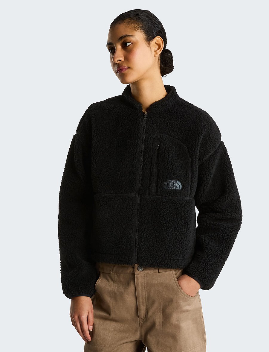 The North Face - W EXTREME PILE 2 FZ JACKET - tnf black - 0