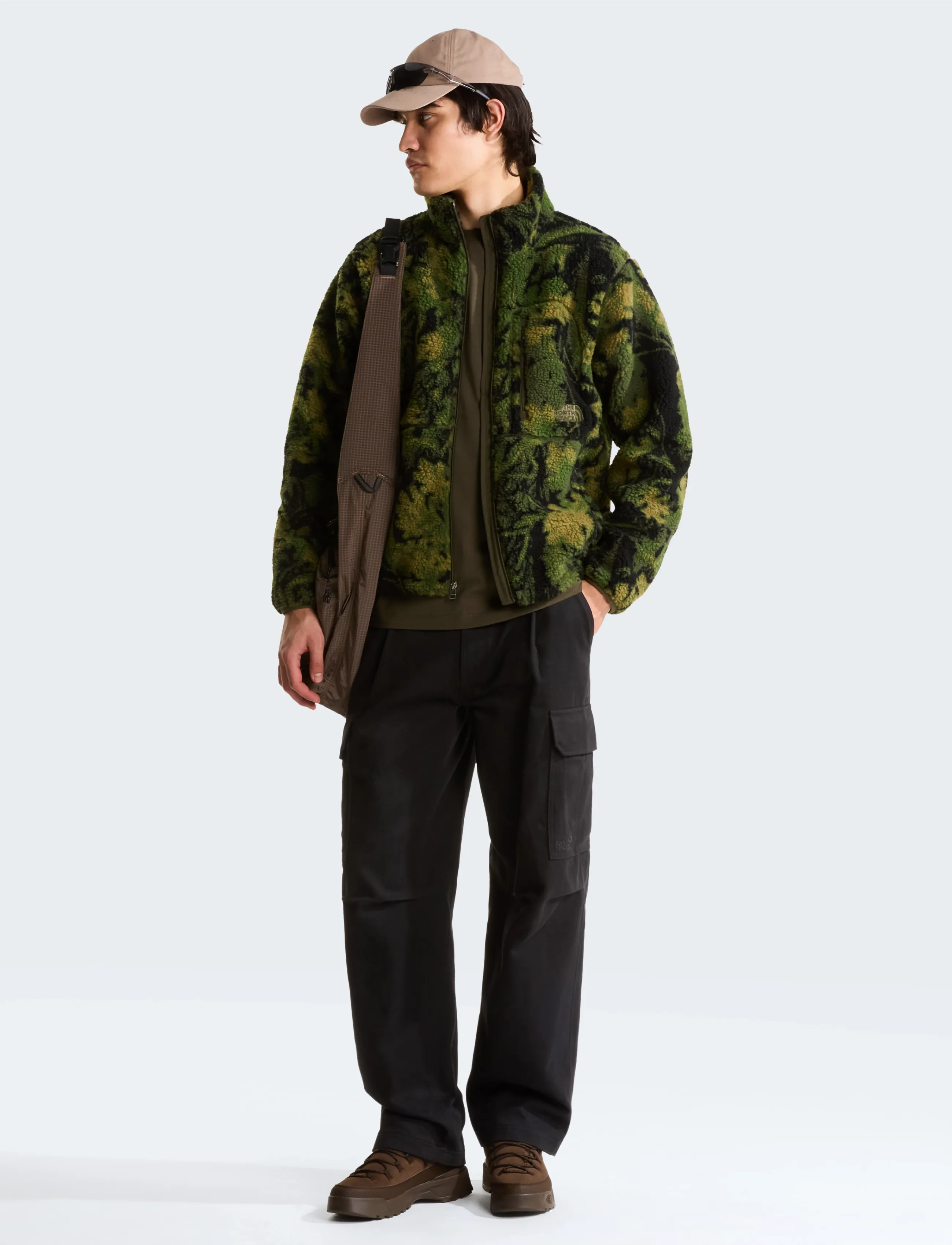 The North Face - M EXTREME PILE 2 FZ JACKET -PRINT - new taupe green yosemit - 3