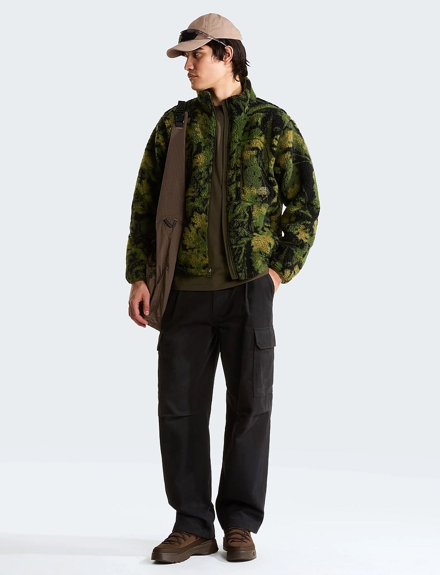 The North Face - M EXTREME PILE 2 FZ JACKET -PRINT - fleece & midlayer - new taupe green yosemit - 3