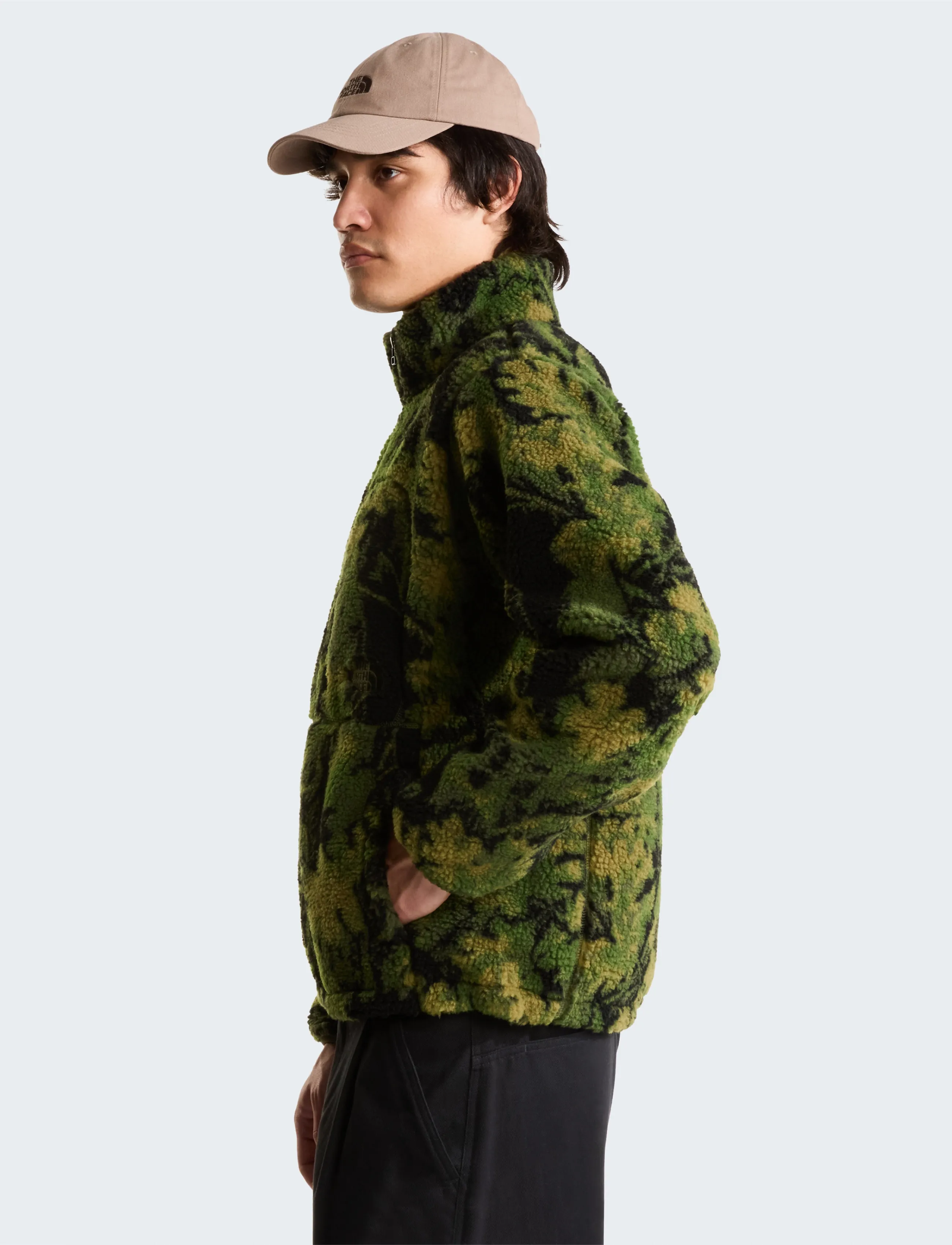 The North Face - M EXTREME PILE 2 FZ JACKET -PRINT - new taupe green yosemit - 4