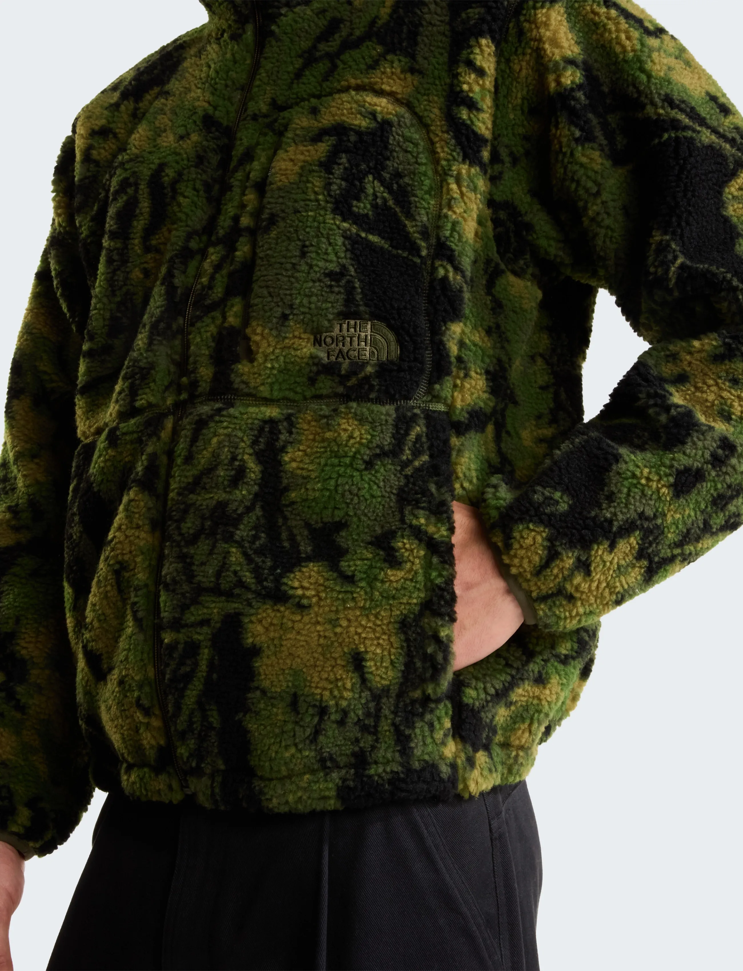 THE NORTH FACE Fleecejacka 'EXTREME PILE 2' khaki / jade / mörkgrön herr – bild 9