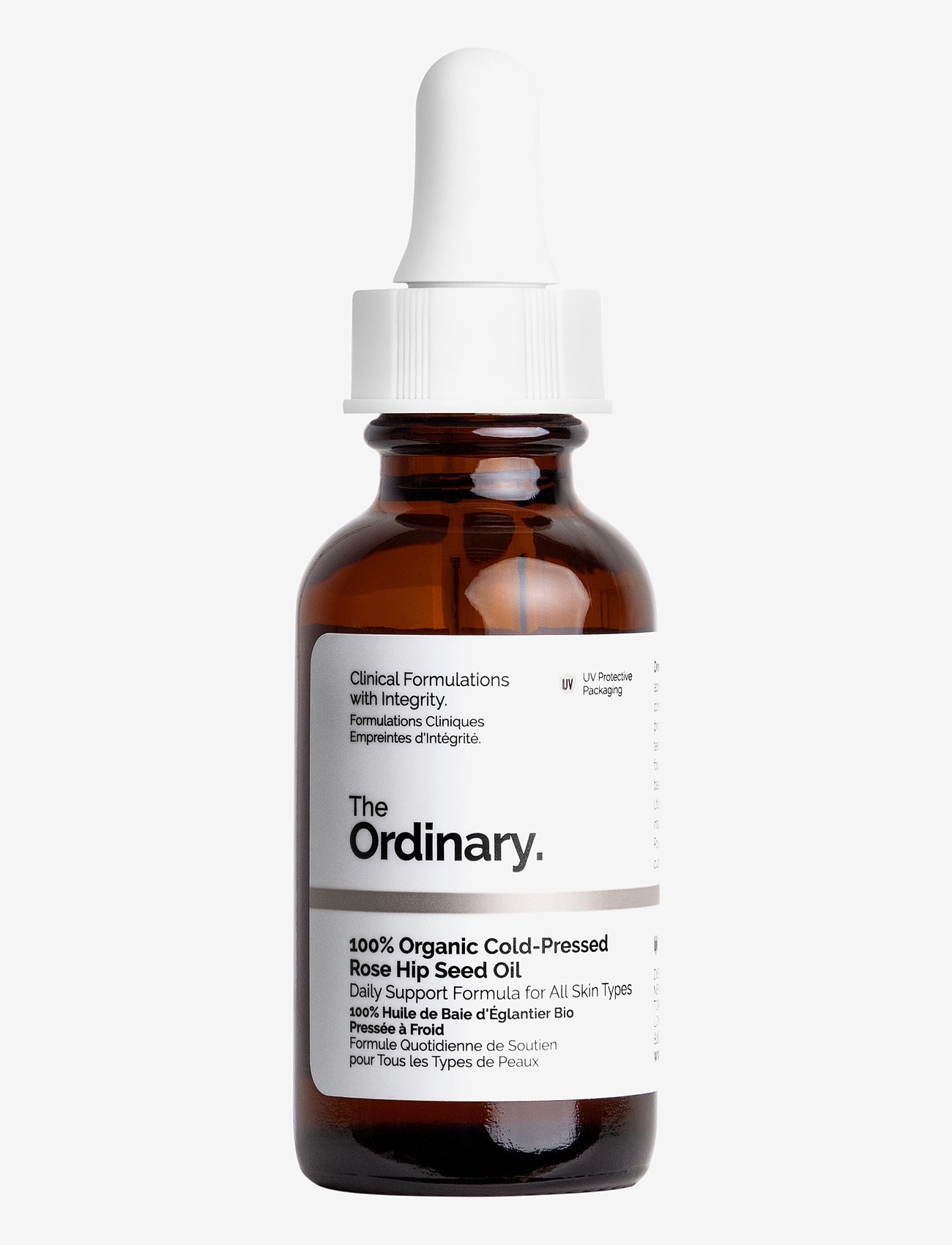 The Ordinary - 100% Organic Cold-Pressed Rose Hip Seed Oil - ansigtsolier - clear - 0