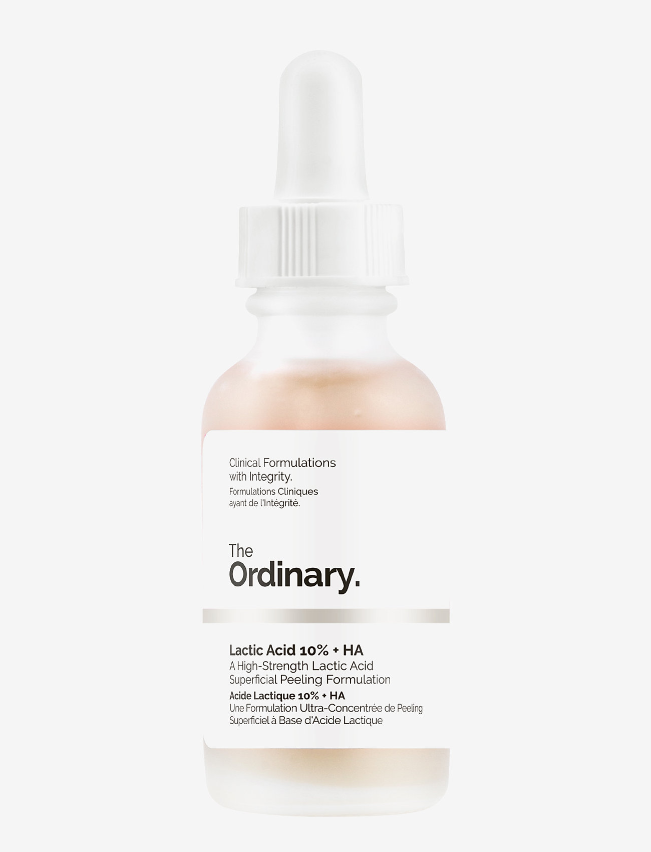 The Ordinary Lactic Acid 10% + Ha 2%, Serum, Nude, Str: 30 ml