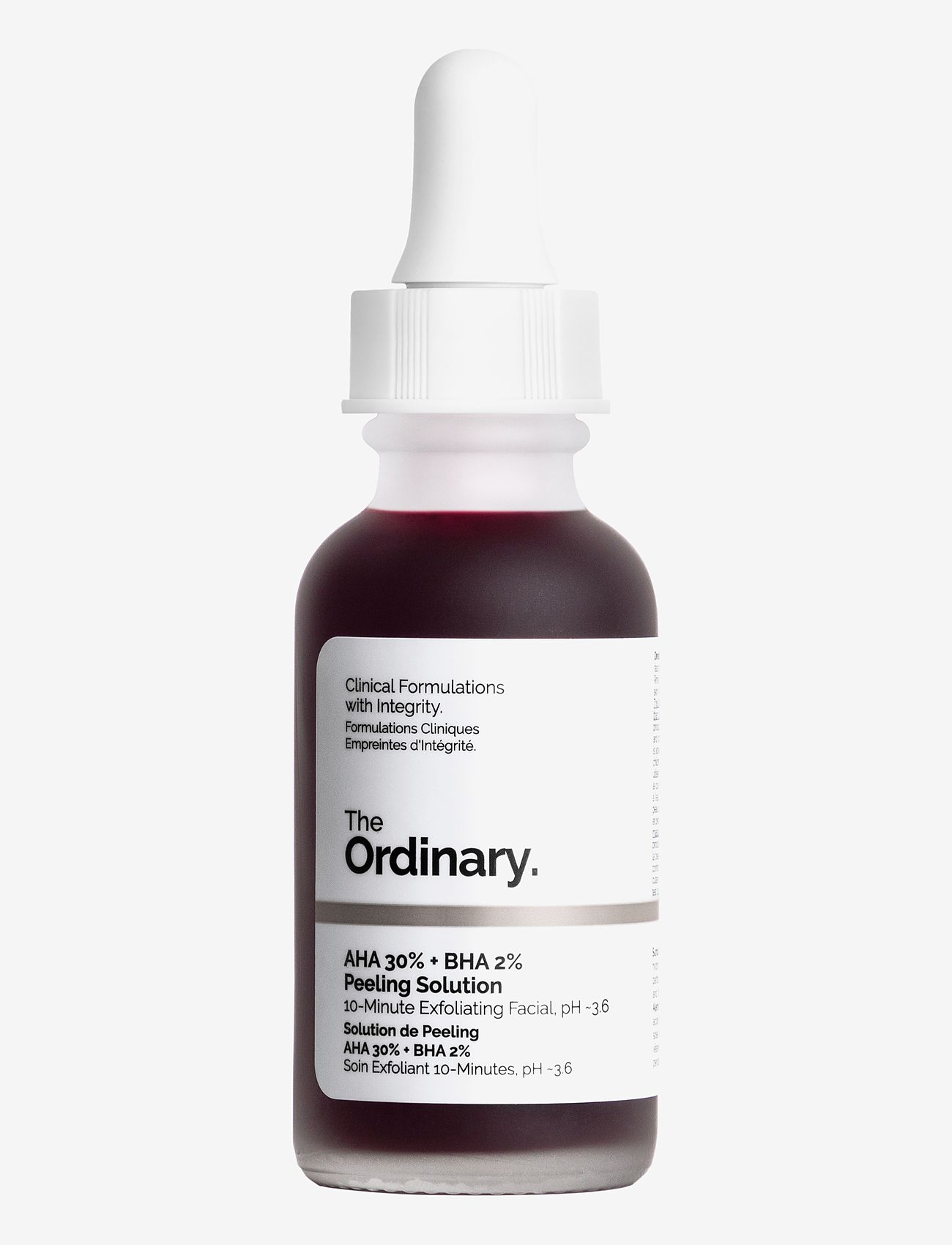 The Ordinary - AHA 30% + BHA 2% Peeling Solution - peeling - clear - 0