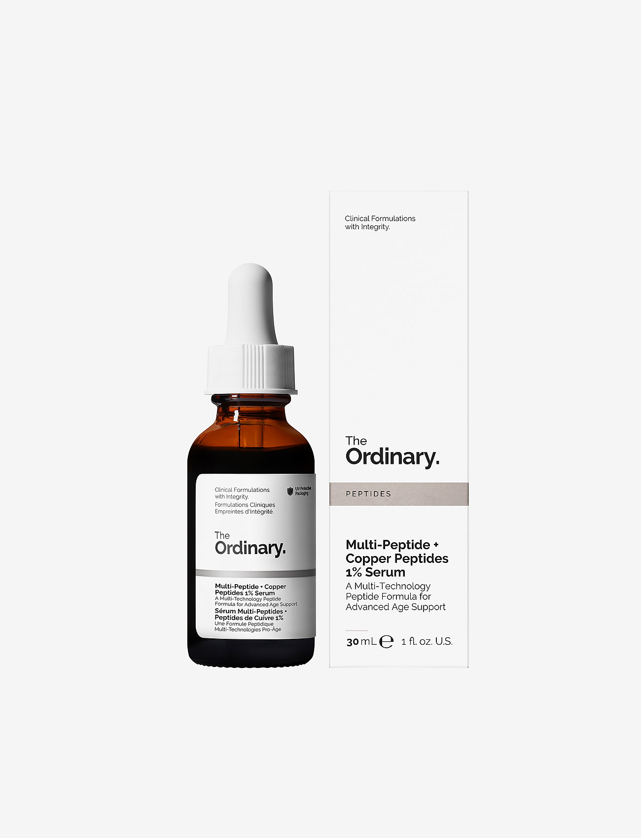 The Ordinary - Multi-Peptide + Copper Peptides 1% Serum - serum & oljor  - clear - 3