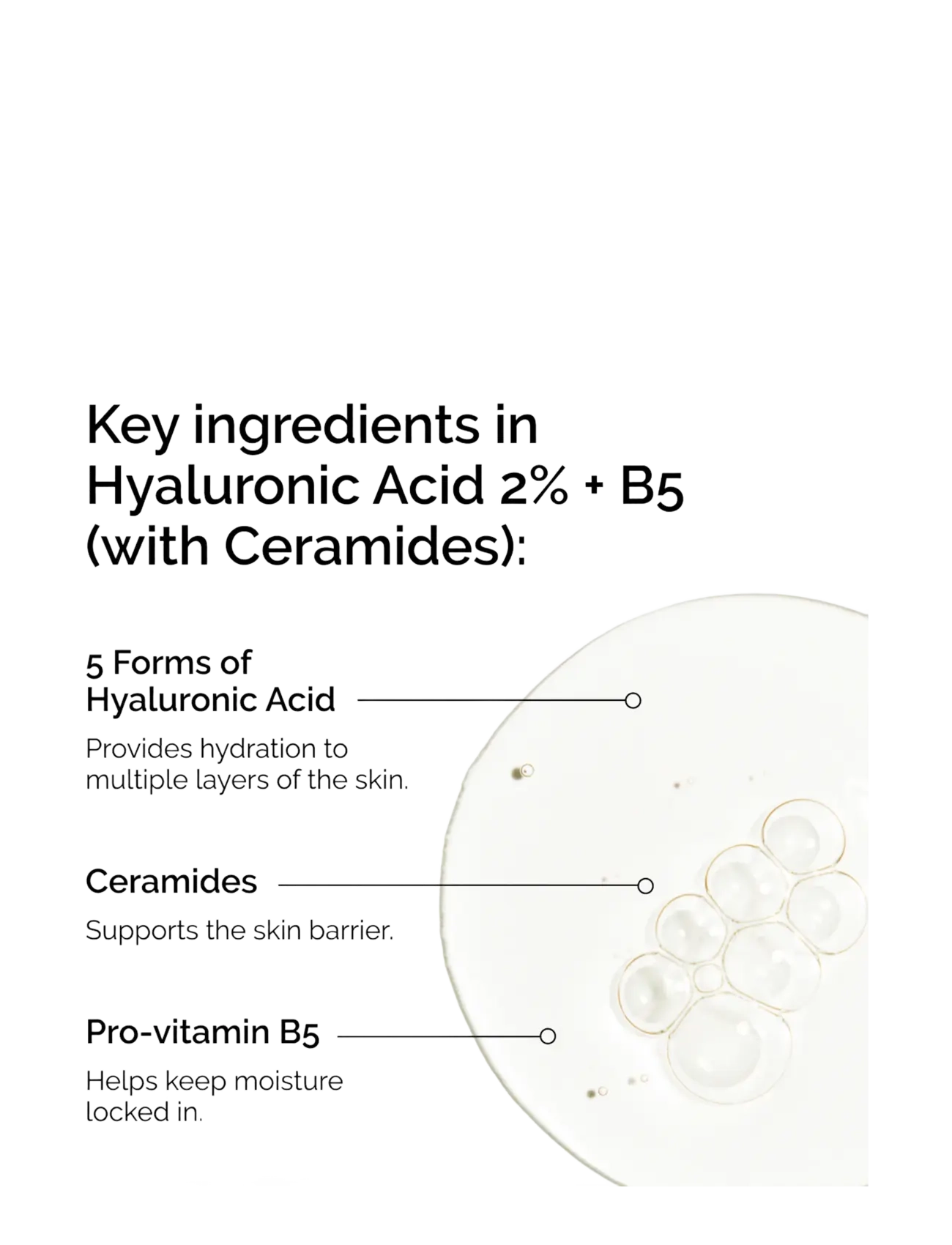 The Ordinary - Hyaluronic Acid 2% + B5 - seerumit ja öljyt - clear - 4