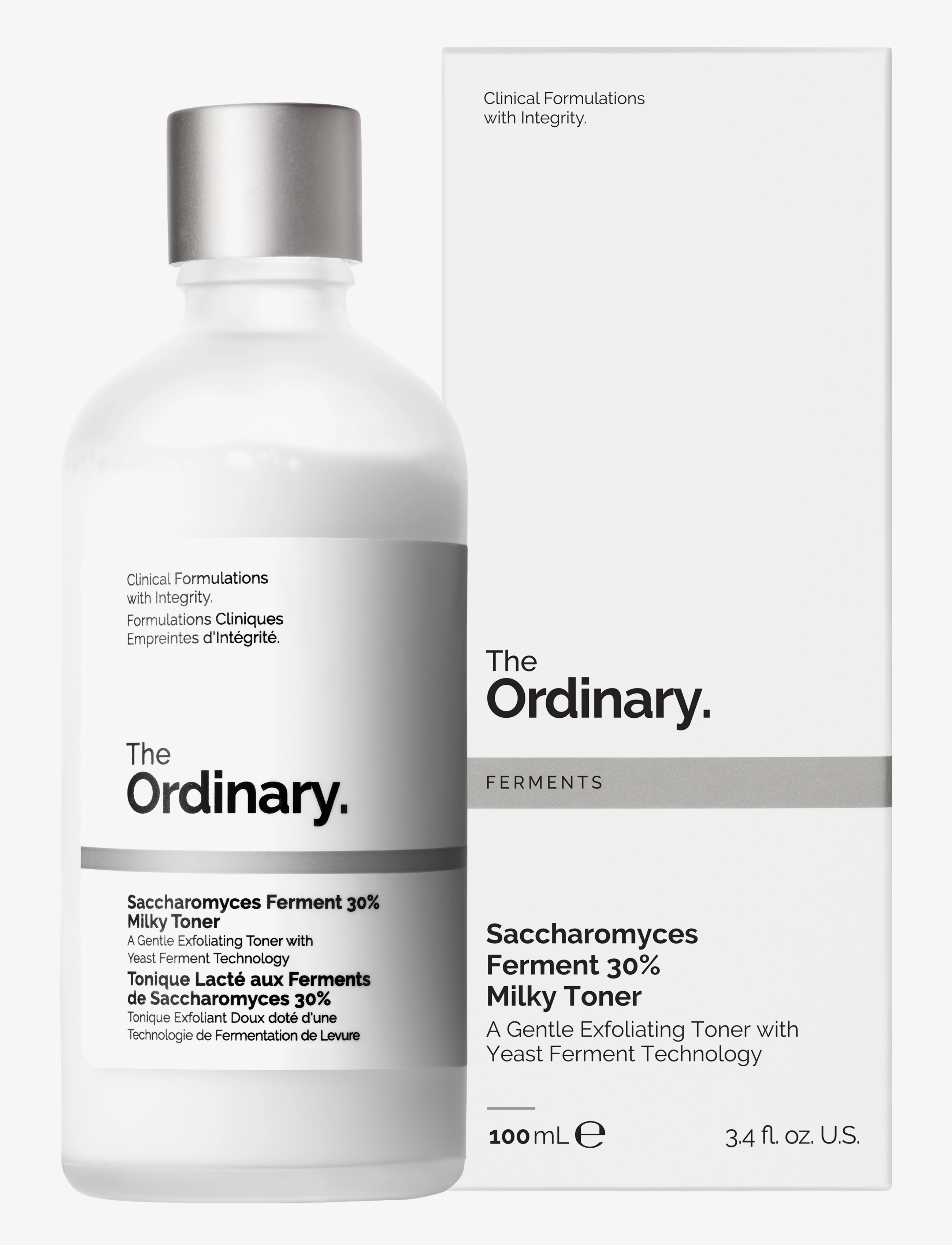 The Ordinary Saccharomyces Ferment 30% Milky Toners rengöring & peeling dam – bild 4