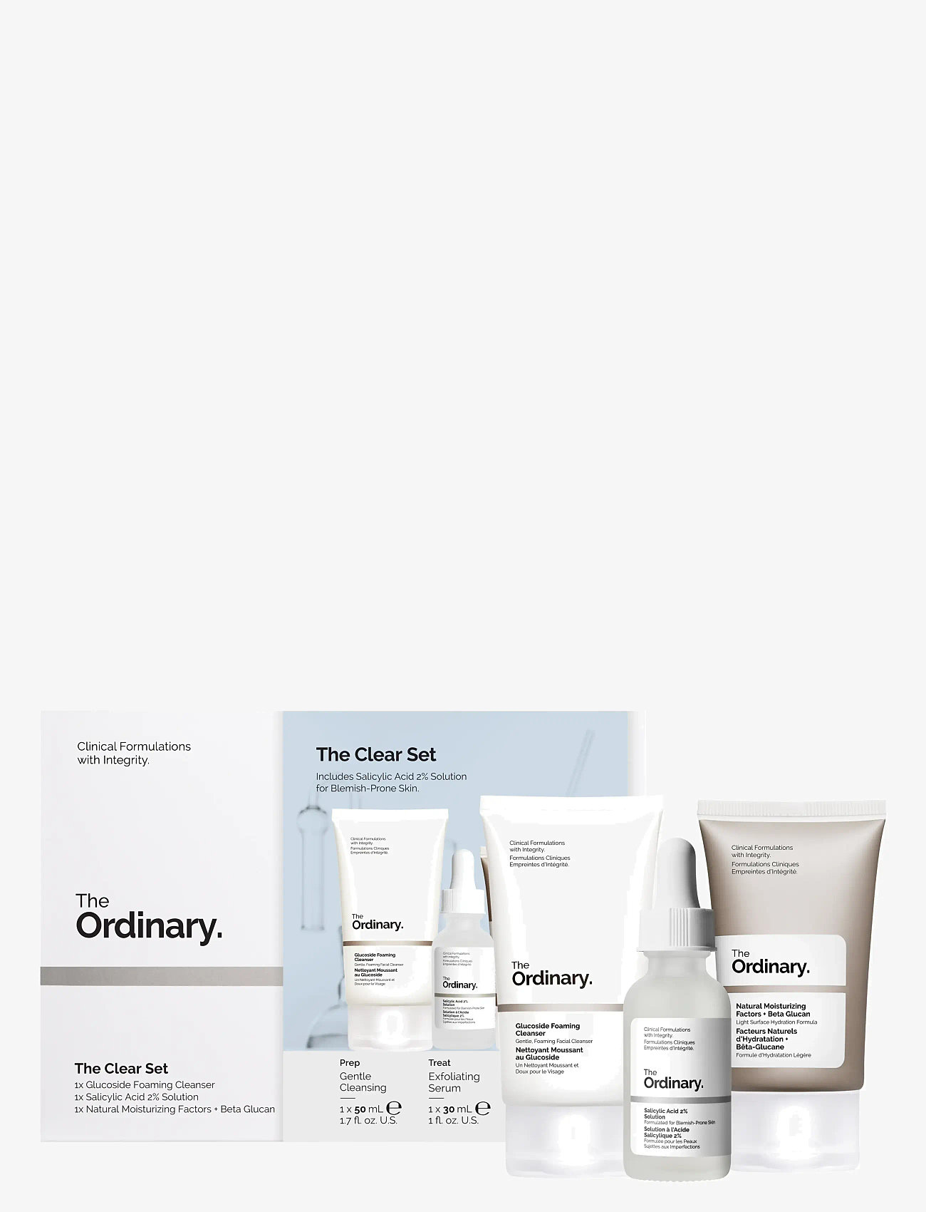 The Ordinary - The Clear Set - gåvoset - clear - 0