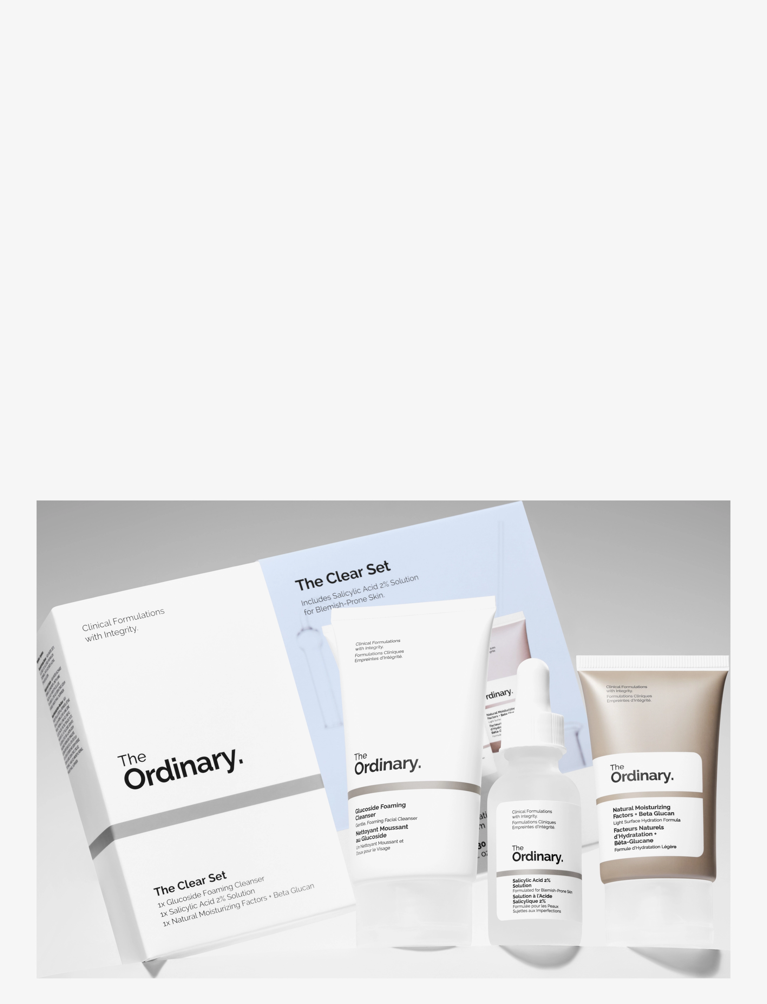 The Ordinary - The Clear Set - handa henni - clear - 1