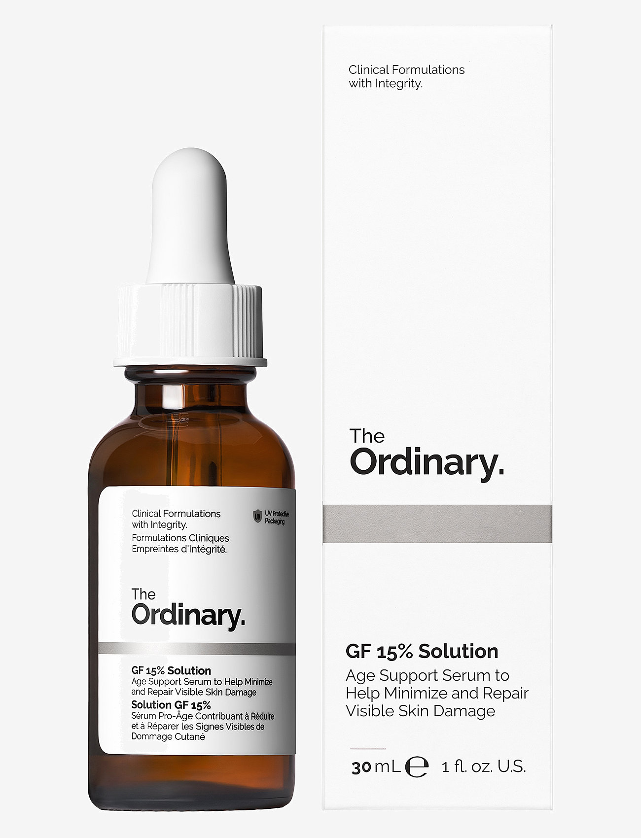 The Ordinary - GF Solution 15% Serum - serum & olier - clear - 2