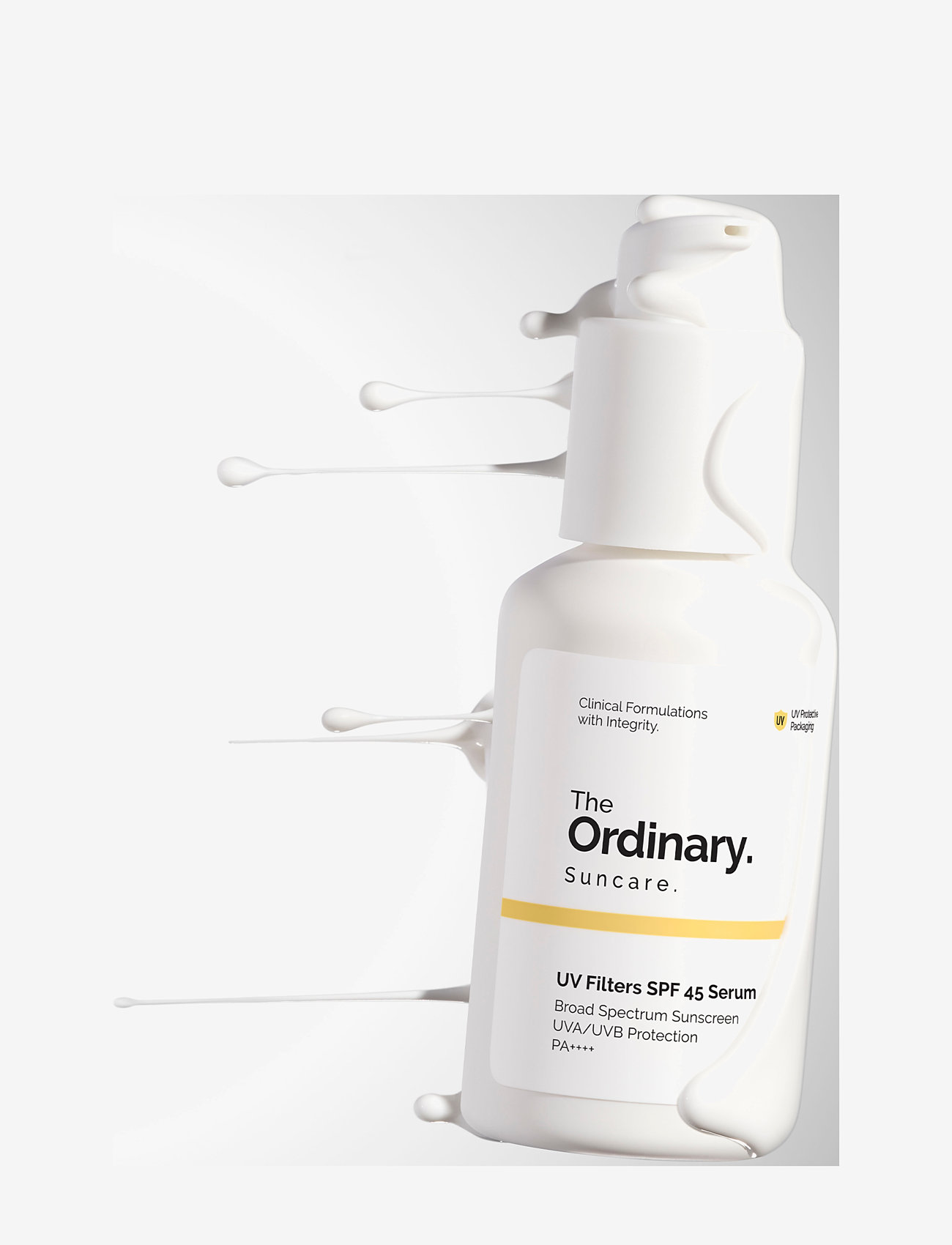 The Ordinary - UV Filters SPF 45 Serum - solcremer til ansigt - clear - 3