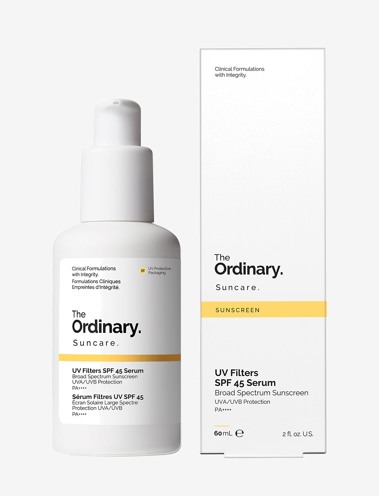 The Ordinary - UV Filters SPF 45 Serum - solcremer til ansigt - clear - 4