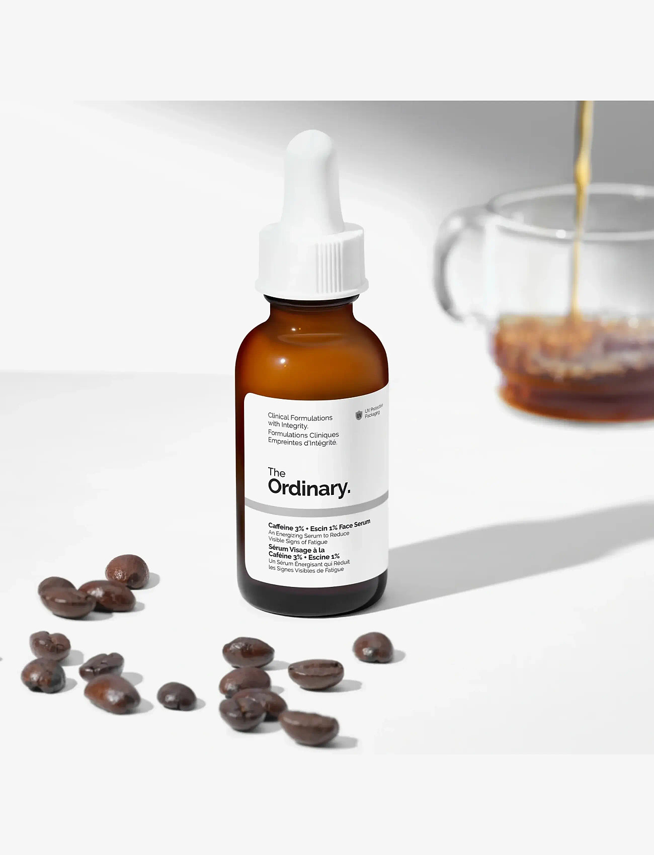 The Ordinary - Caffeine 3% + Escin 1% Face Serum - serum & olier - clear - 4