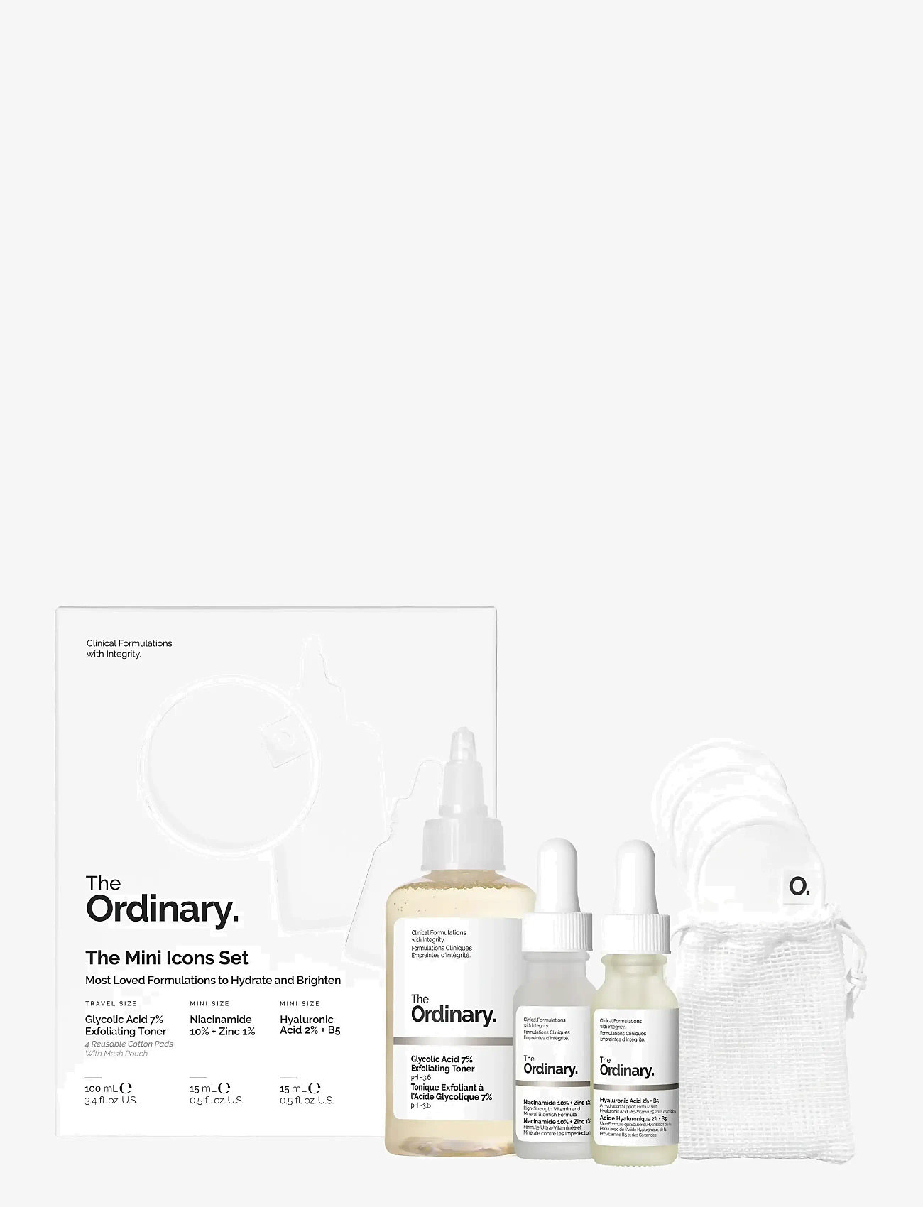 The Ordinary - The Mini Icons Set - serum & oljor  - no color - 0
