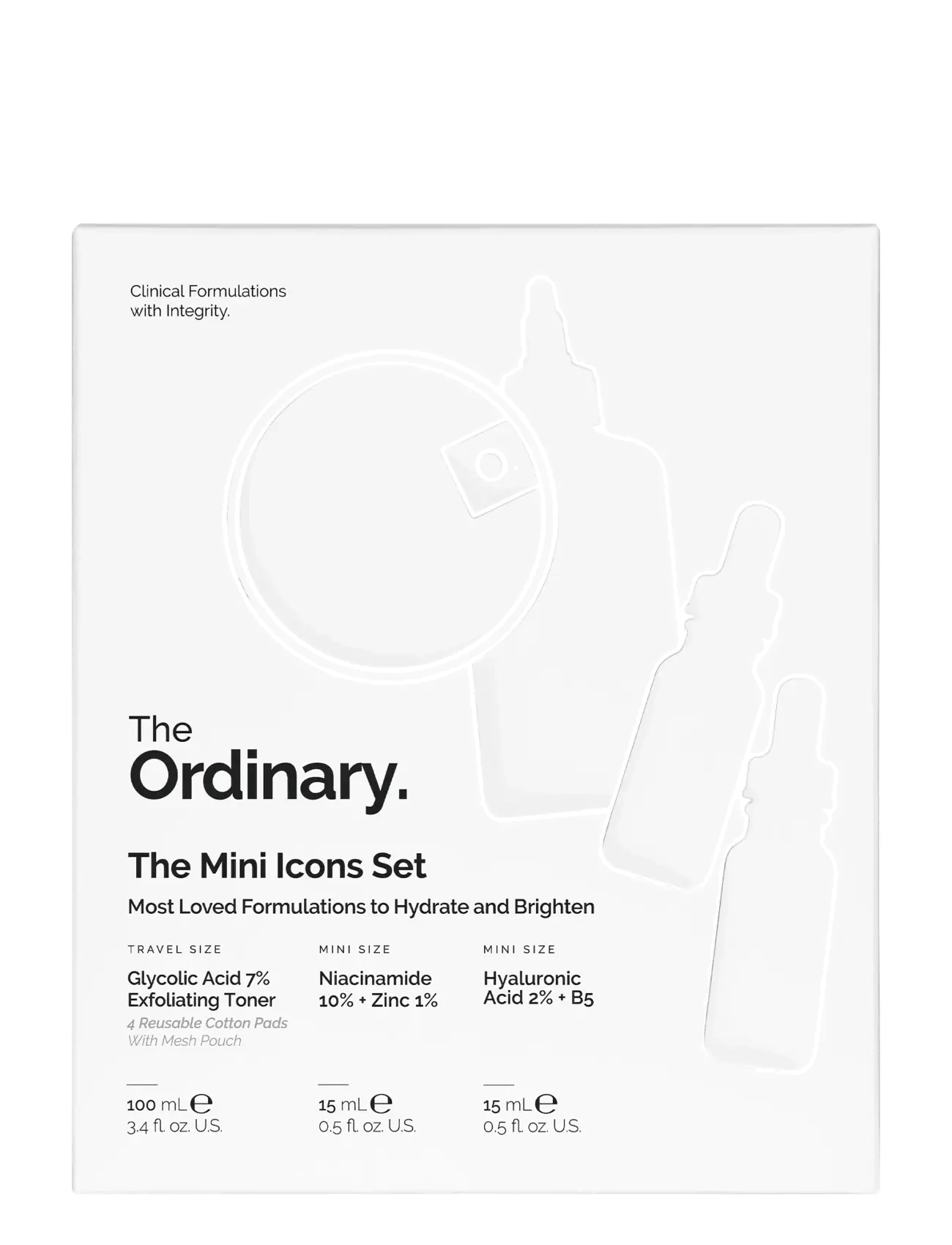 The Ordinary - The Mini Icons Set - serum & olier - no color - 3