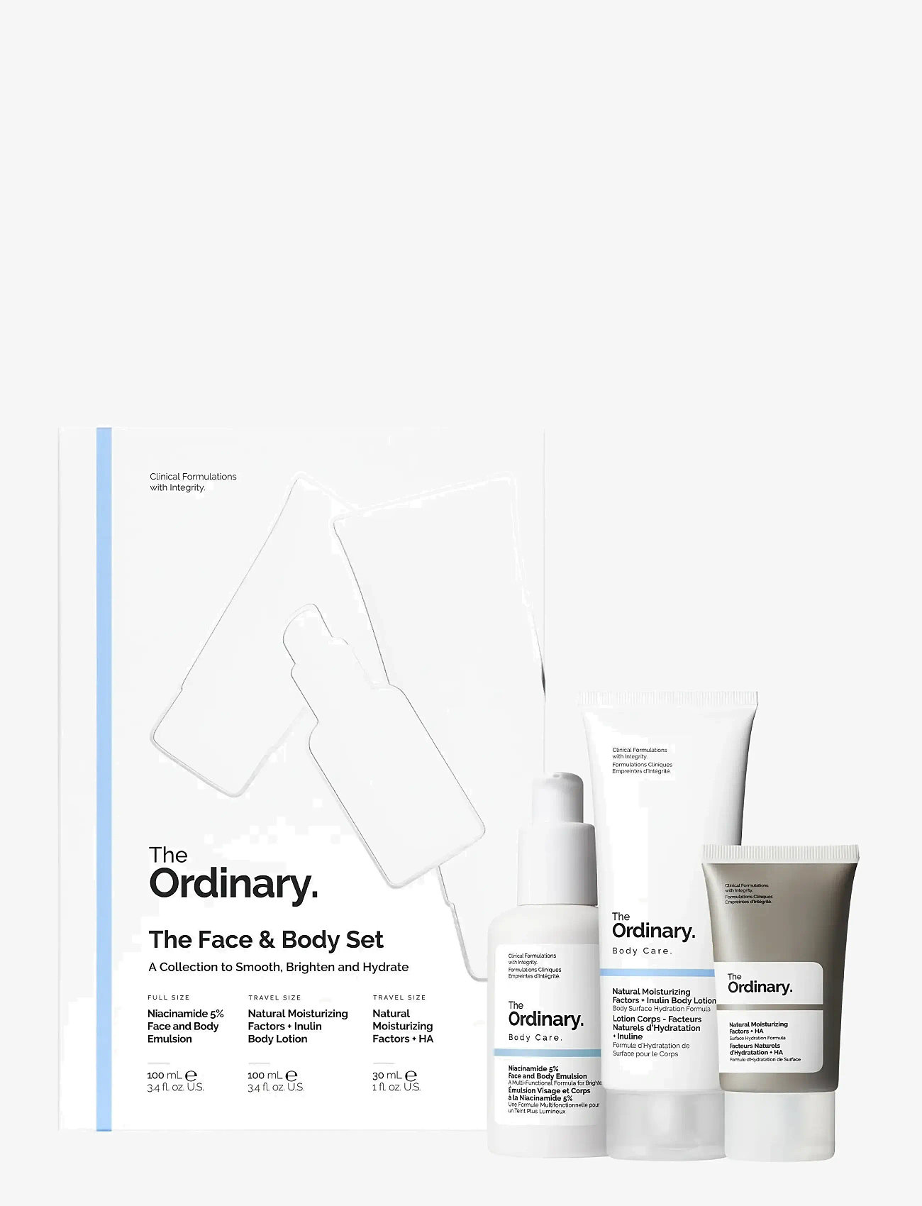 The Ordinary - The Face & Body Set - til hende - no color - 0