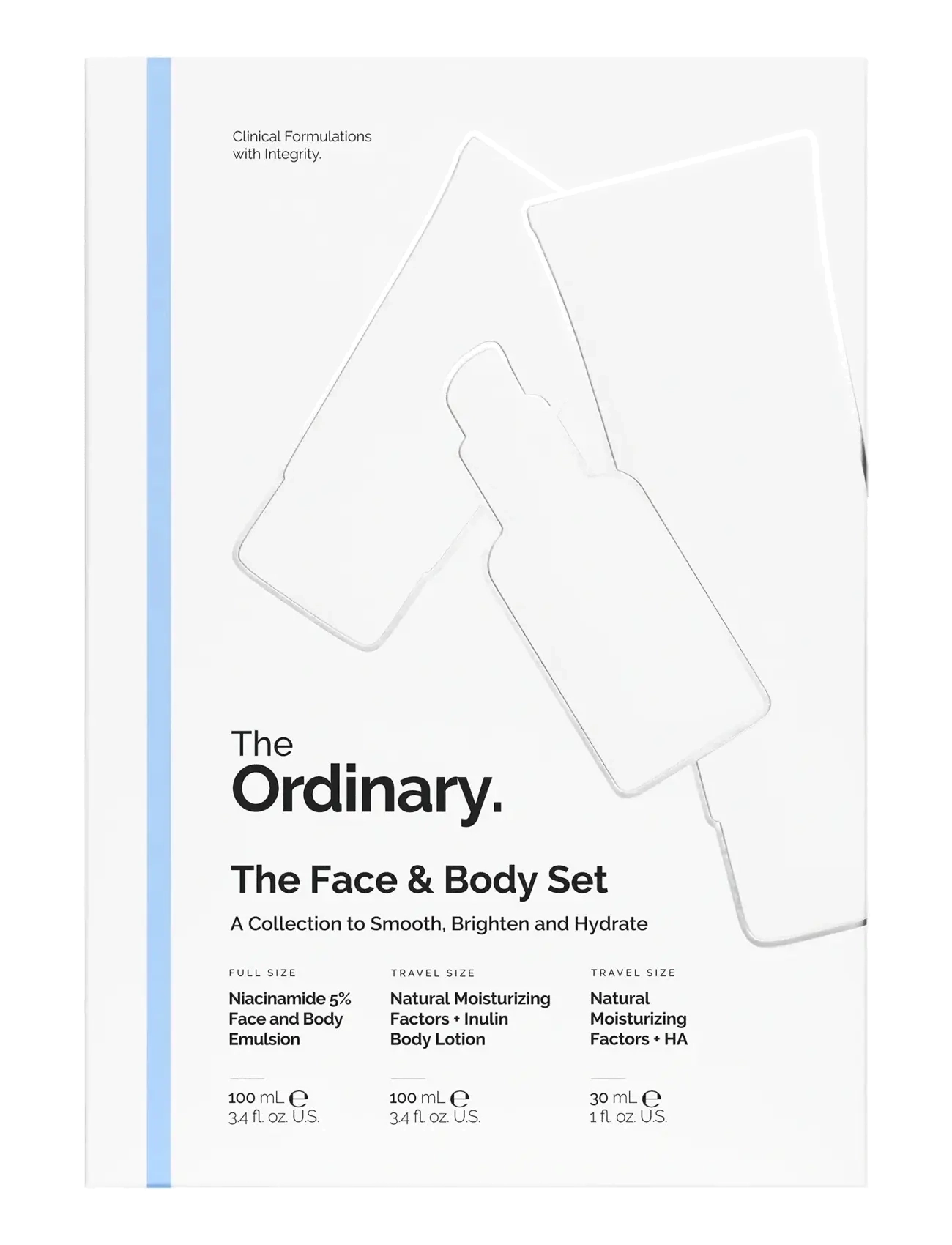 The Ordinary - The Face & Body Set - päivävoiteet - no color - 3