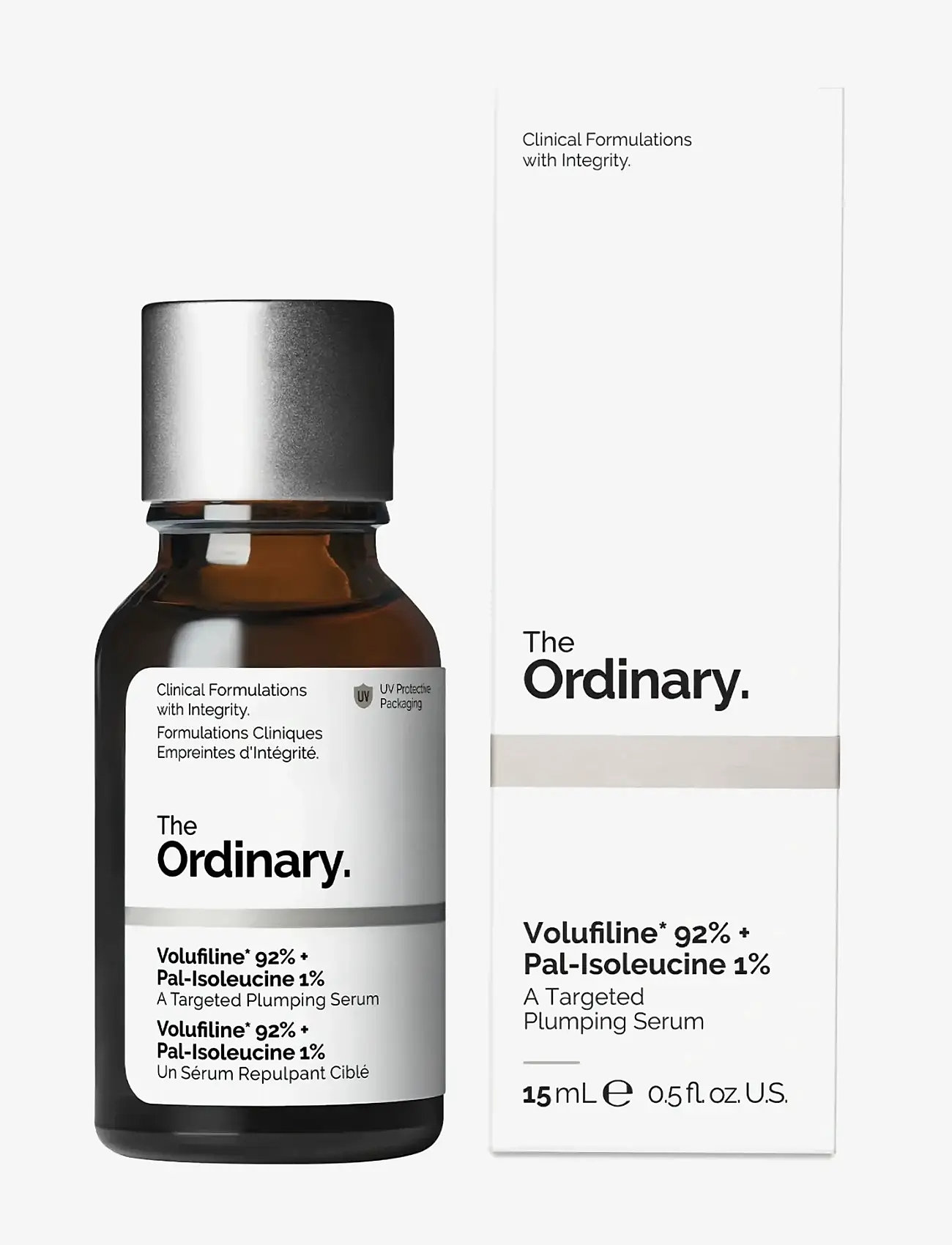 The Ordinary - Volufiline* 92% + Pal-Isoleucine 1% - serum & oljor  - clear - 5