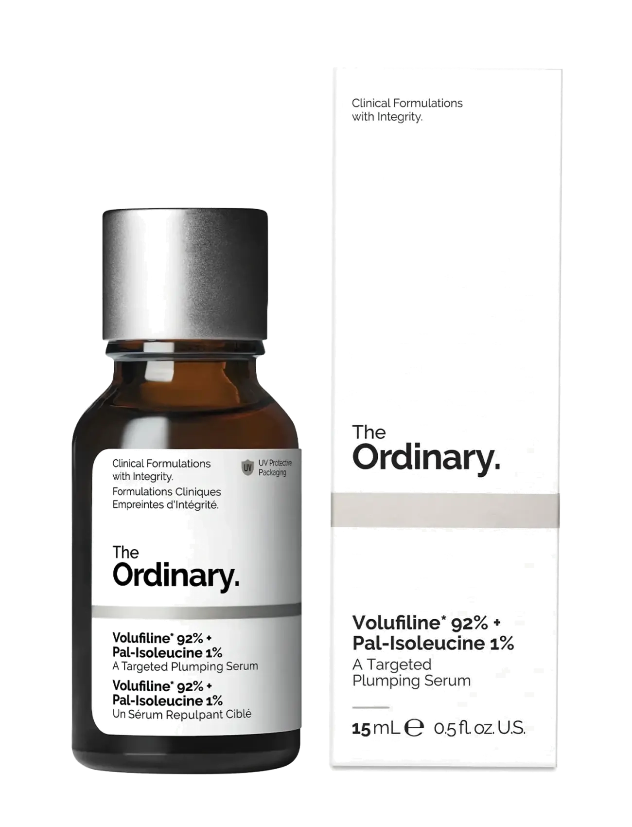 The Ordinary - Volufiline* 92% + Pal-Isoleucine 1% - serum & oljor  - clear - 5