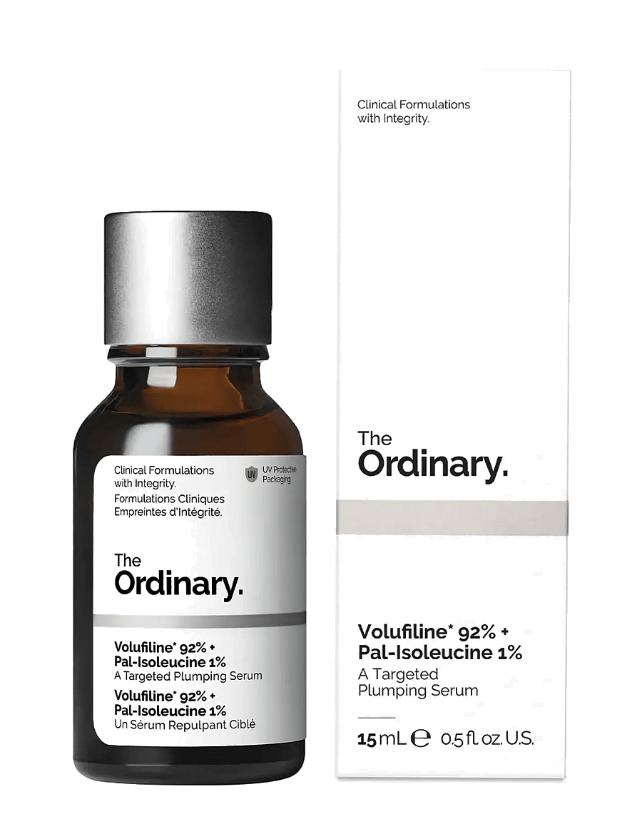 The Ordinary - Volufiline* 92% + Pal-Isoleucine 1% - serum & oljor - clear - 5