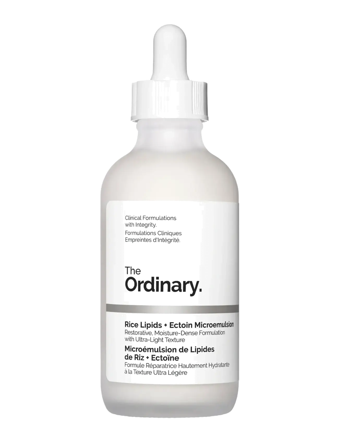 The Ordinary Rice Lipids + Ectoin Microemulsion, Serum, Nude, Str: 120 ML
