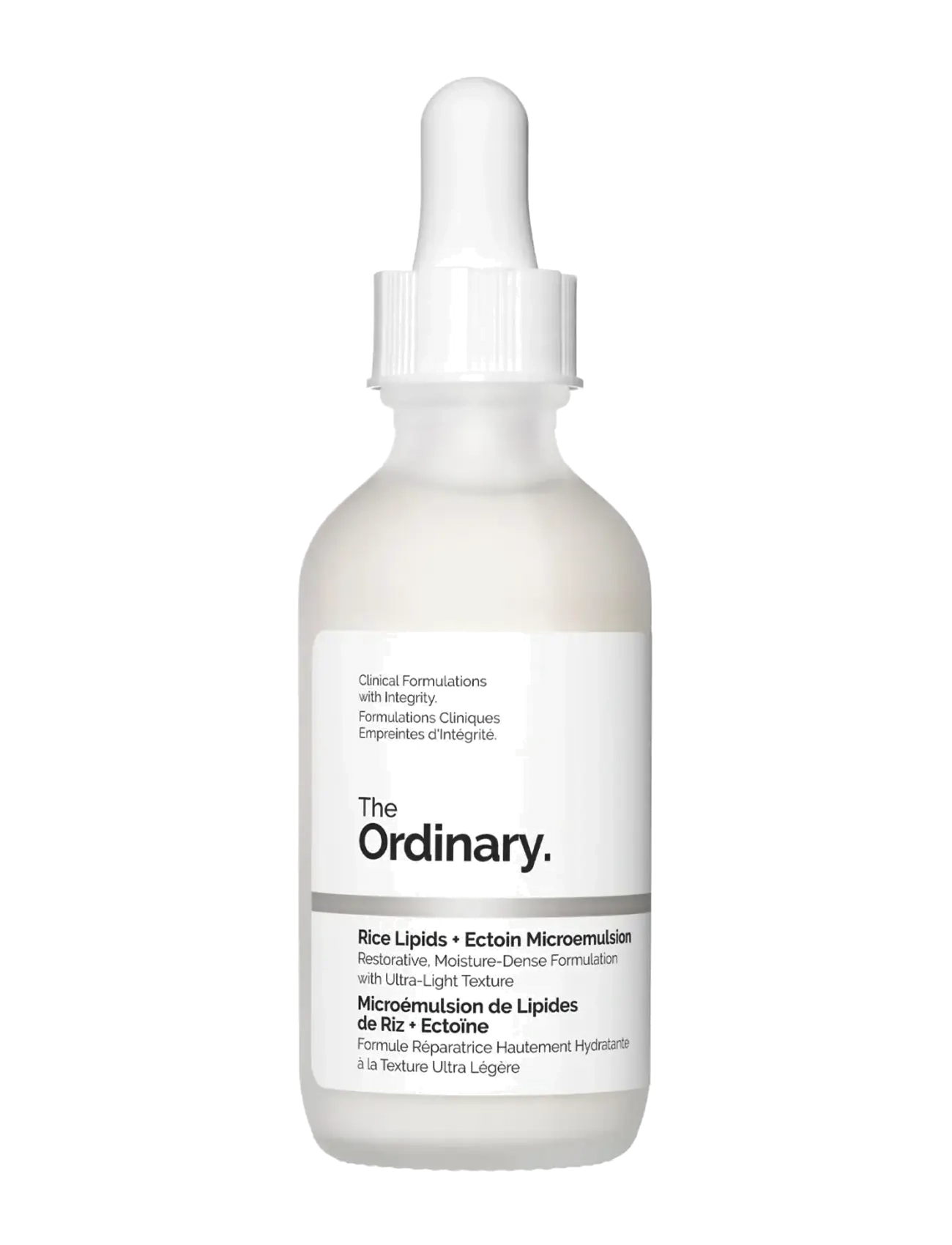 The Ordinary Rice Lipids + Ectoin Microemulsion, Serum, Nude, Str: 60 ML