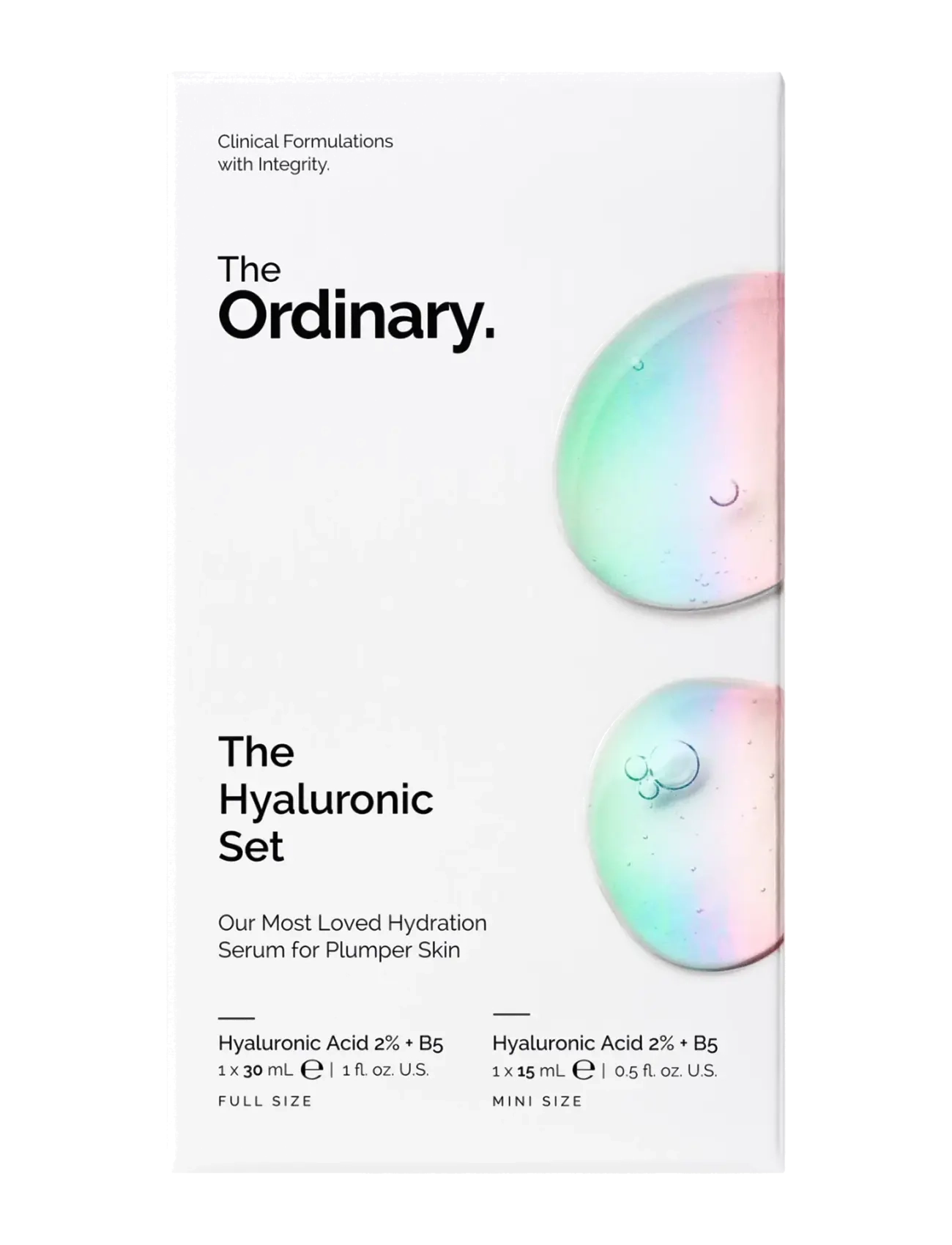 The Ordinary - The Hyaluronic Set - serum & olier - no color - 3