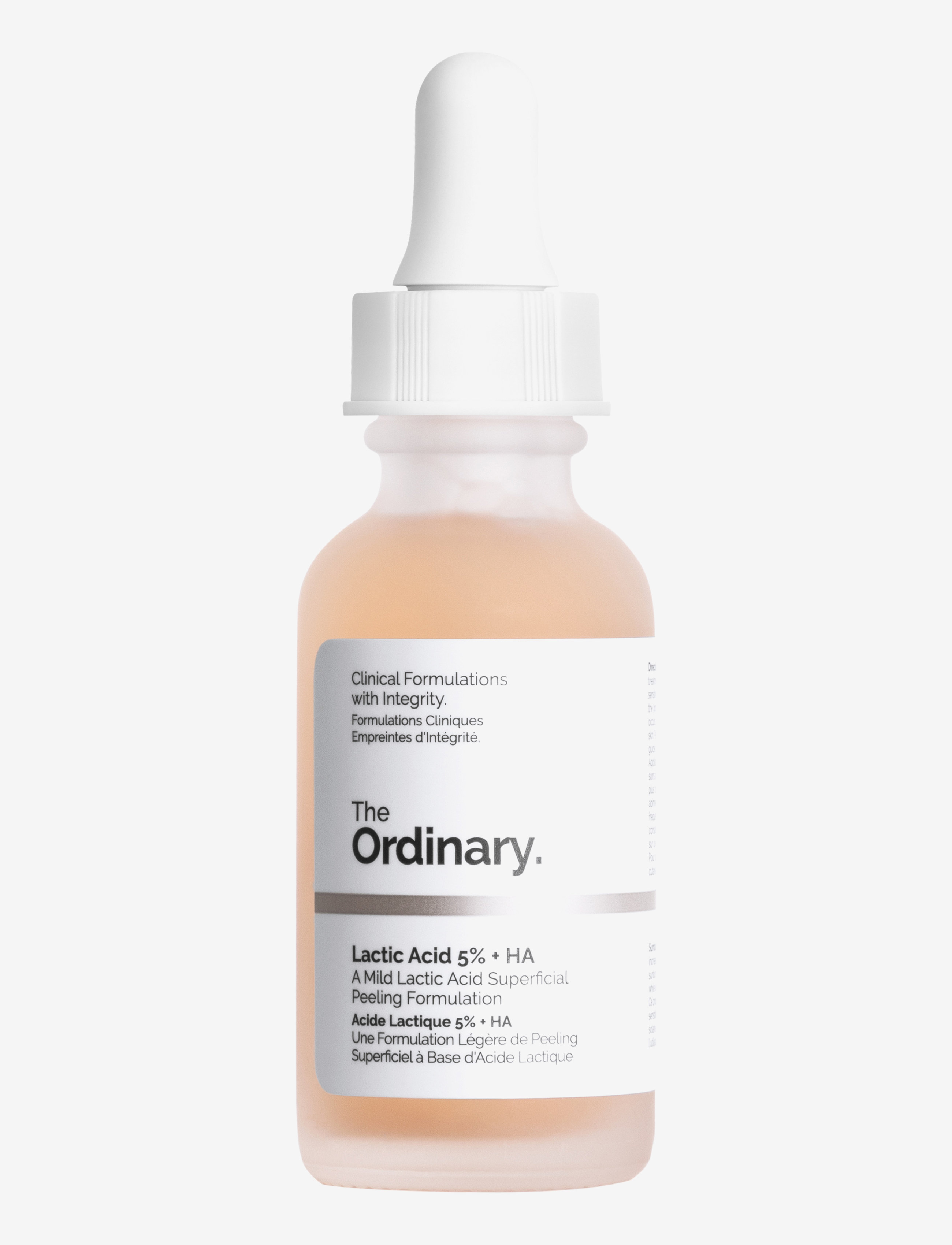 The Ordinary Lactic Acid 5% + Ha, Serum, Nude, Str: 30 ml