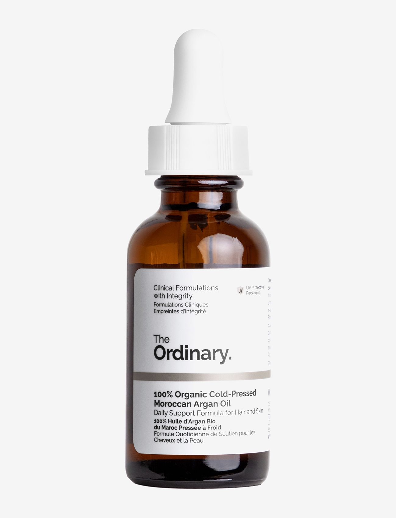 The Ordinary 100% Organic Cold-Pressed Moroccan Argan Oil, 30 ml, Nude, Ansigt > Ansigtsolier, Dame