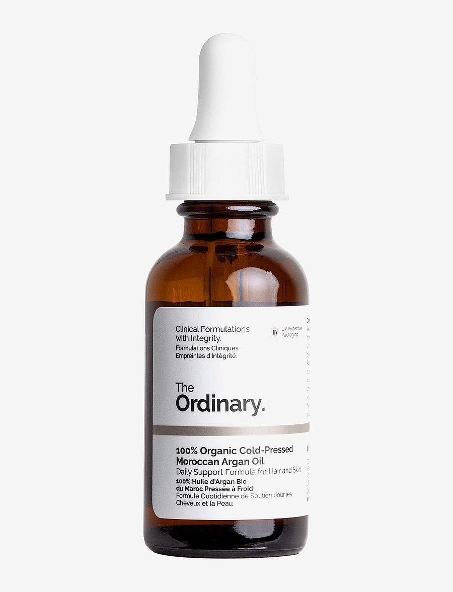 The Ordinary - 100% Organic Cold-Pressed Moroccan Argan Oil - serum og olíur - clear - 0
