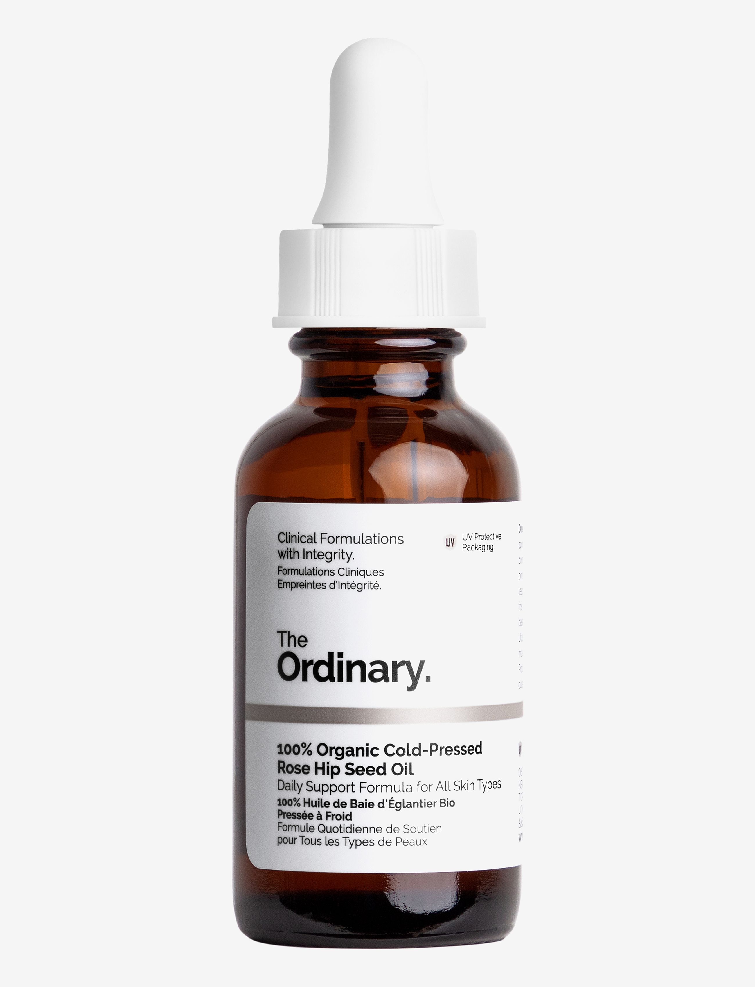 The Ordinary 100% Organic Cold-Pressed Rose Hip Seed Oil, 30 ml, Nude, Ansigt > Ansigtsolier, Dame