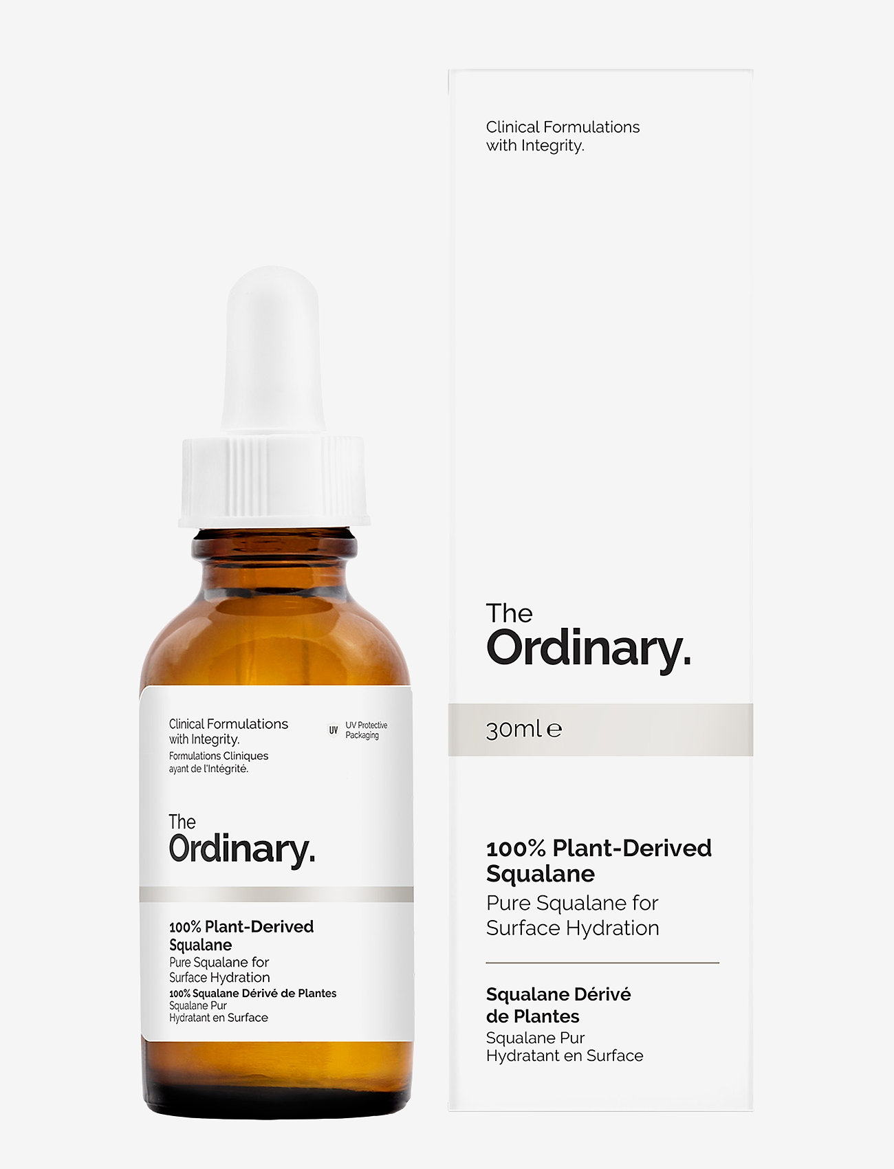 The Ordinary - 100% Plant Derived Squalane - serum og oljer - clear - 1