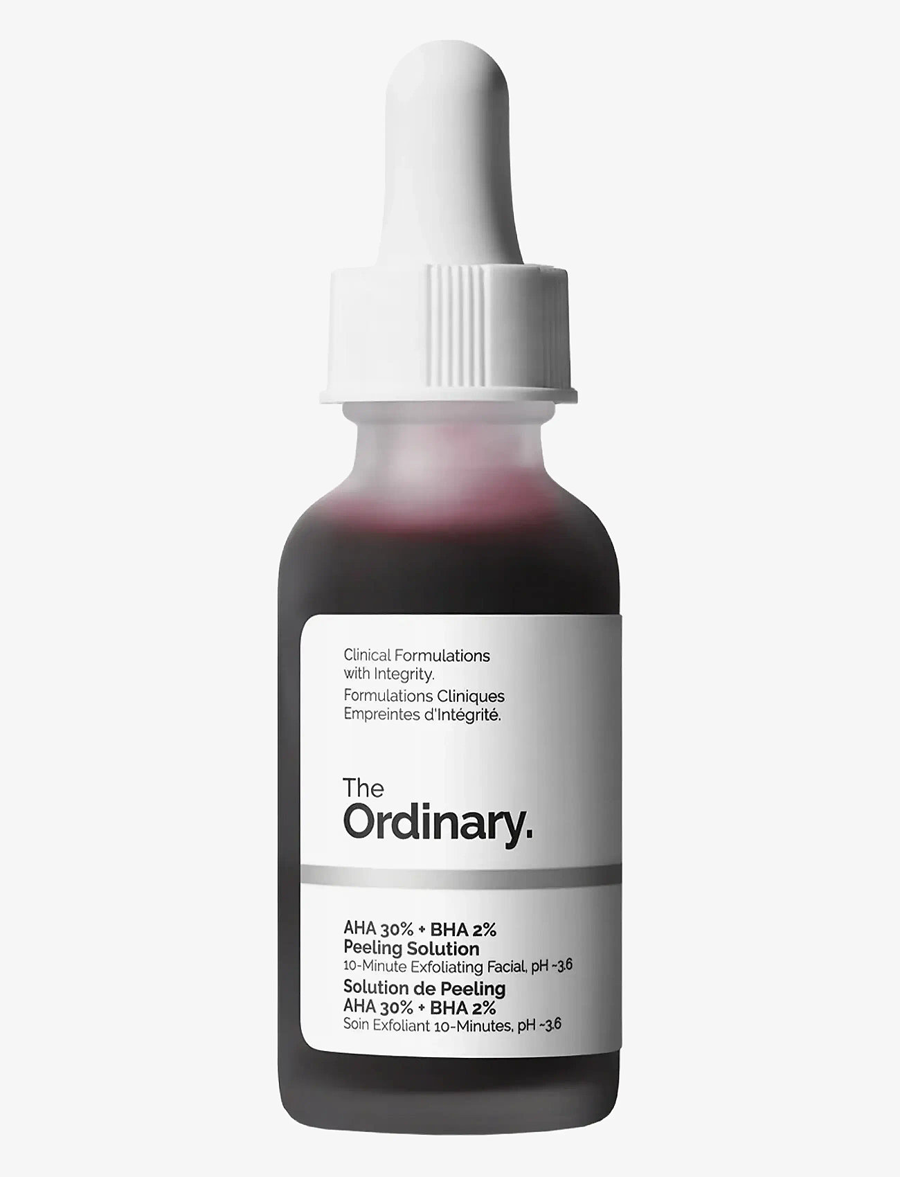 The Ordinary AHA 30% + BHA 2% Peeling Solution - Peeling - Ansikte  - CLEAR / undefined