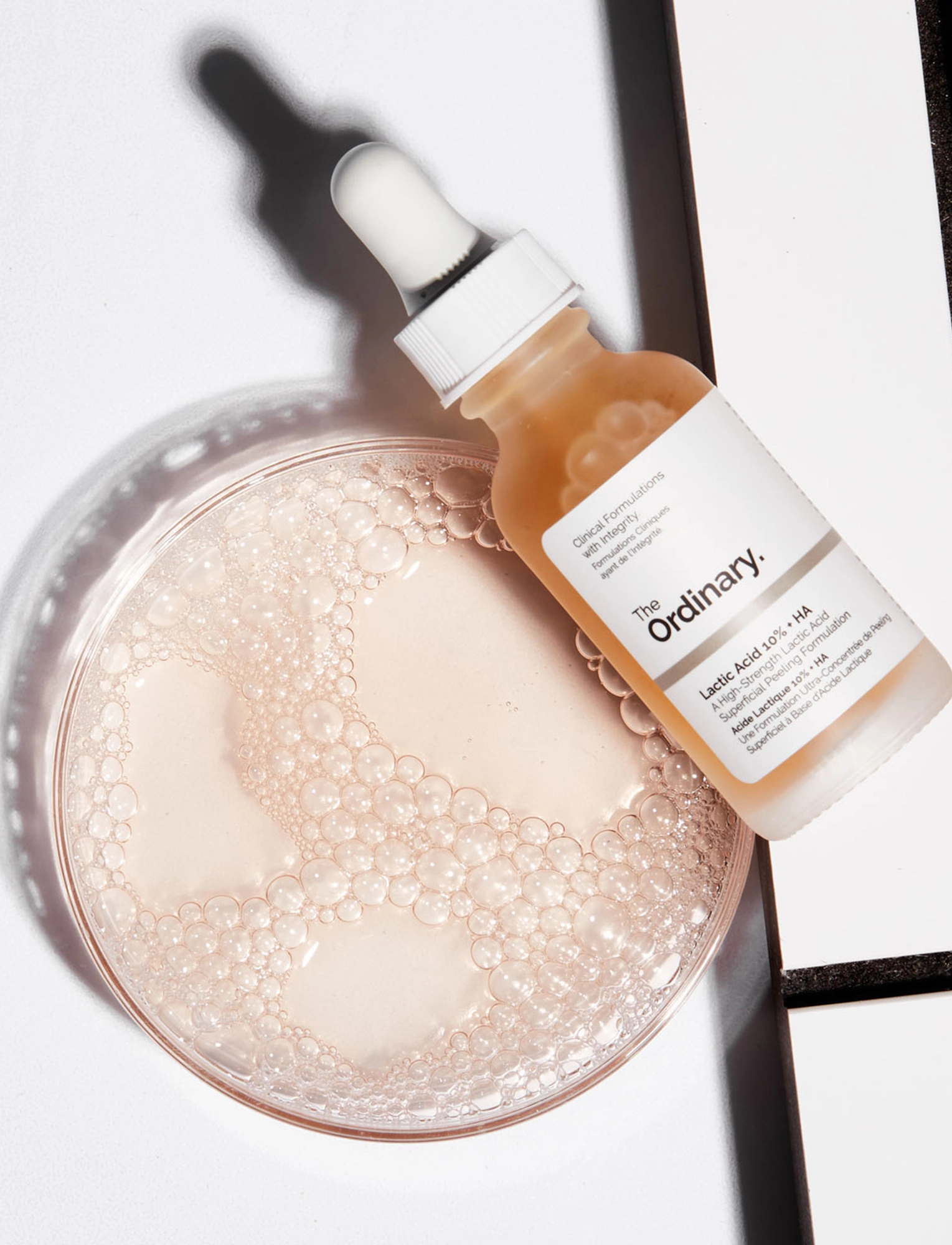 The Ordinary - Lactic Acid 10% + HA 2% - serum & oljor  - clear - 5