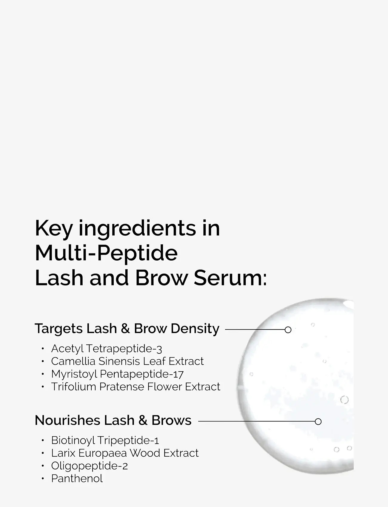 The Ordinary - Multi-Peptide Lash and Brow Serum - smink - clear - 3