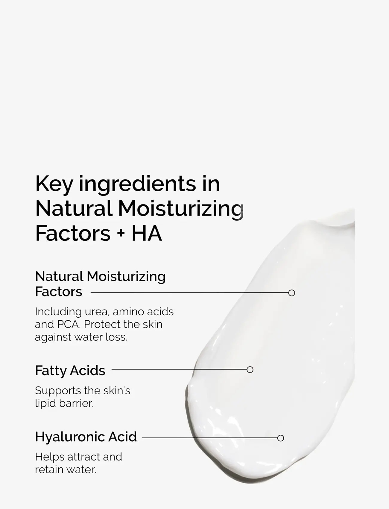 The Ordinary - Natural Moisturizing Factors + HA - sommerens hudpleje - clear - 2
