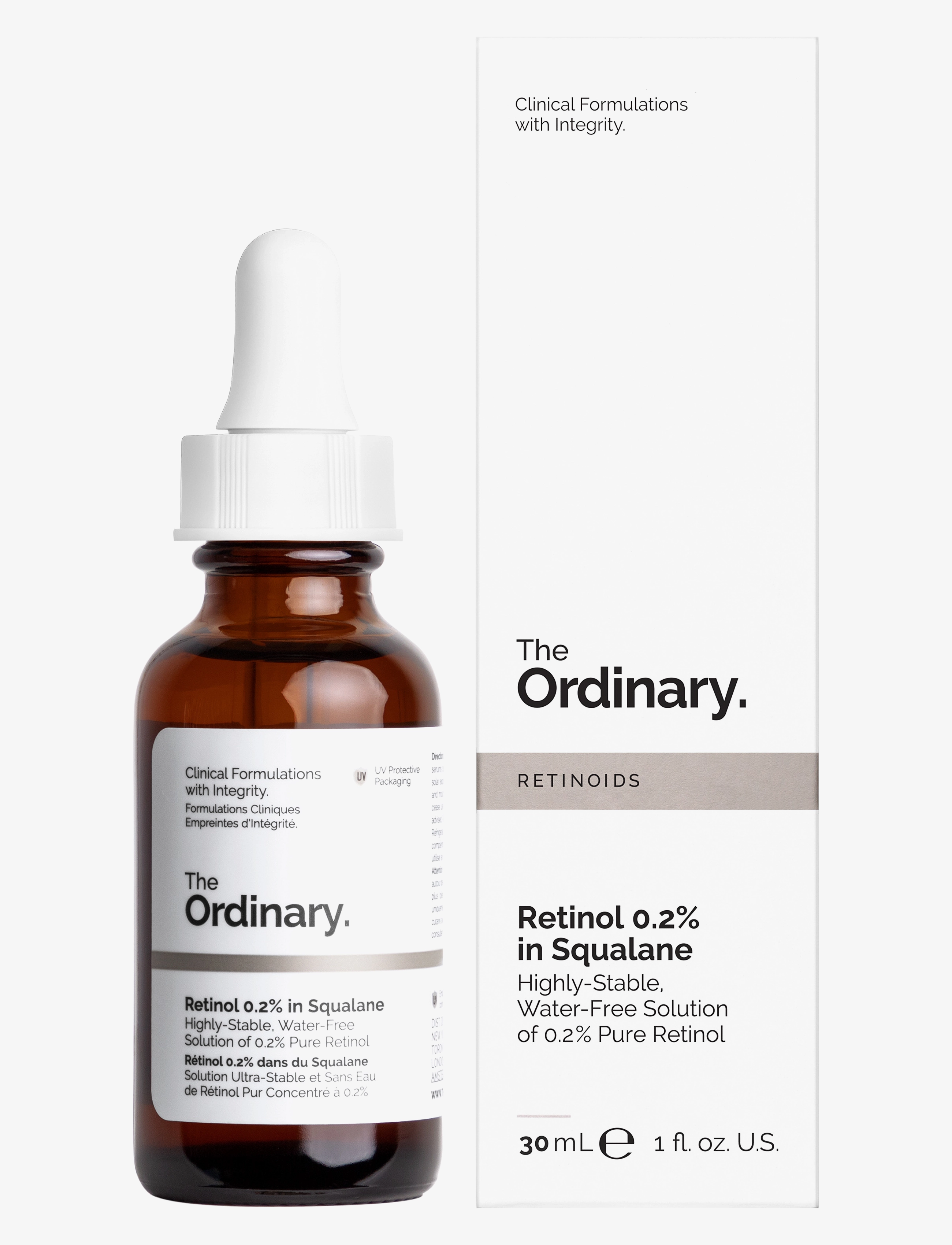 The Ordinary - Retinol 0.2% in Squalane - clear - 2