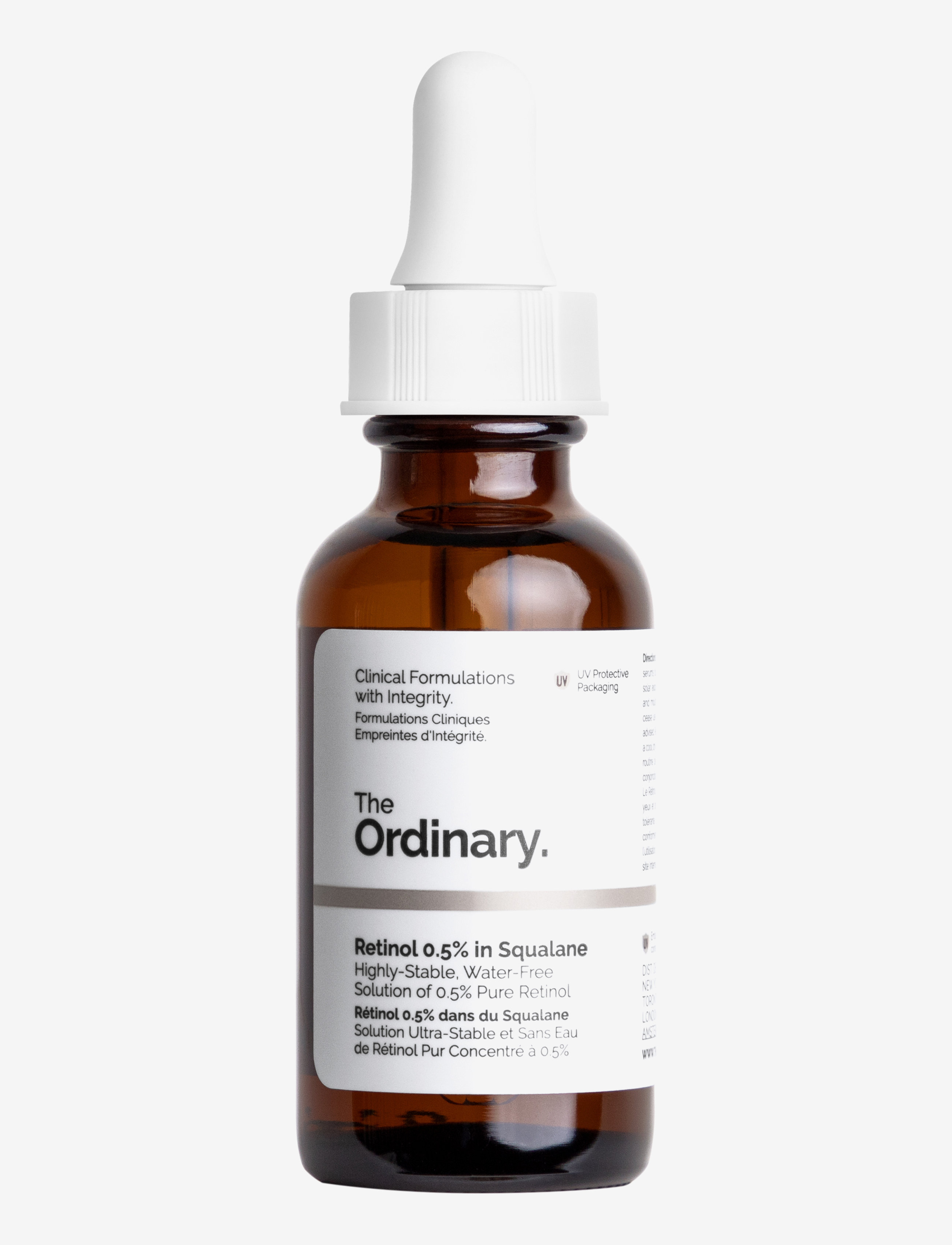 The Ordinary Retinol 0.5% In Squalane, Serum, Nude, Str: 30 ml