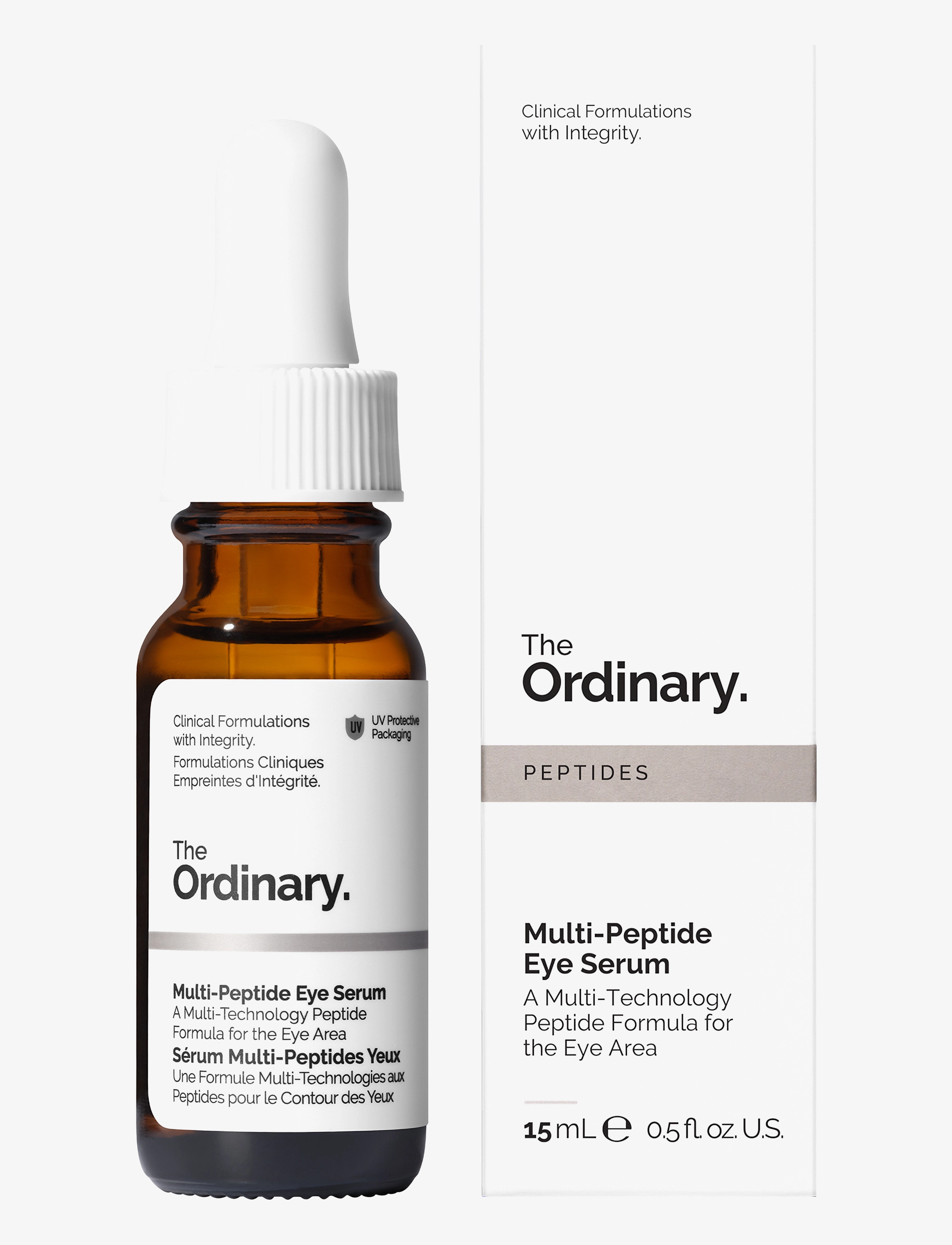 The Ordinary - Multi-Peptide Eye Serum 15m - silmäseerumi - clear - 3