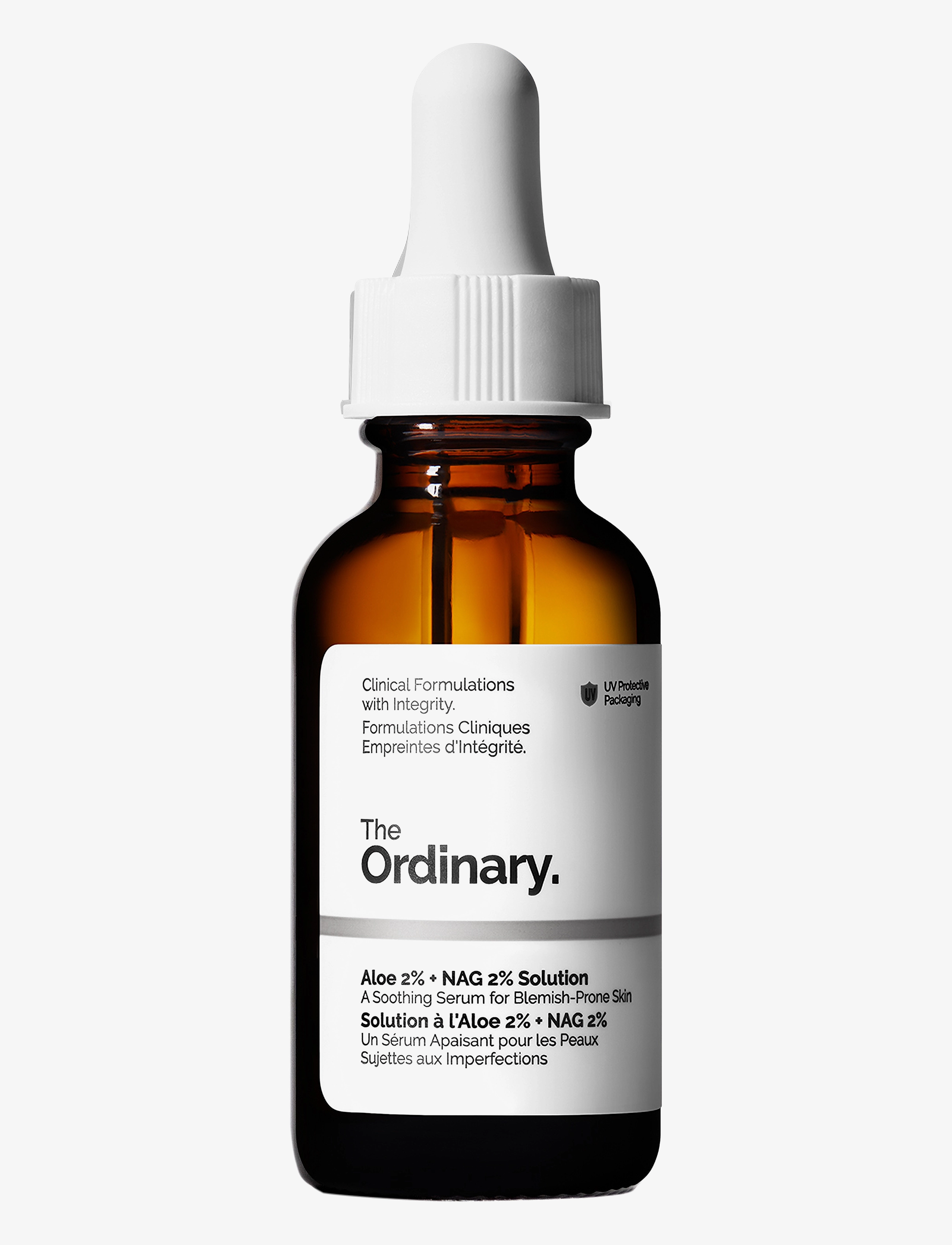 The Ordinary Aloe 2% + Nag 2% Solution, Serum, Nude, Str: 30 ml