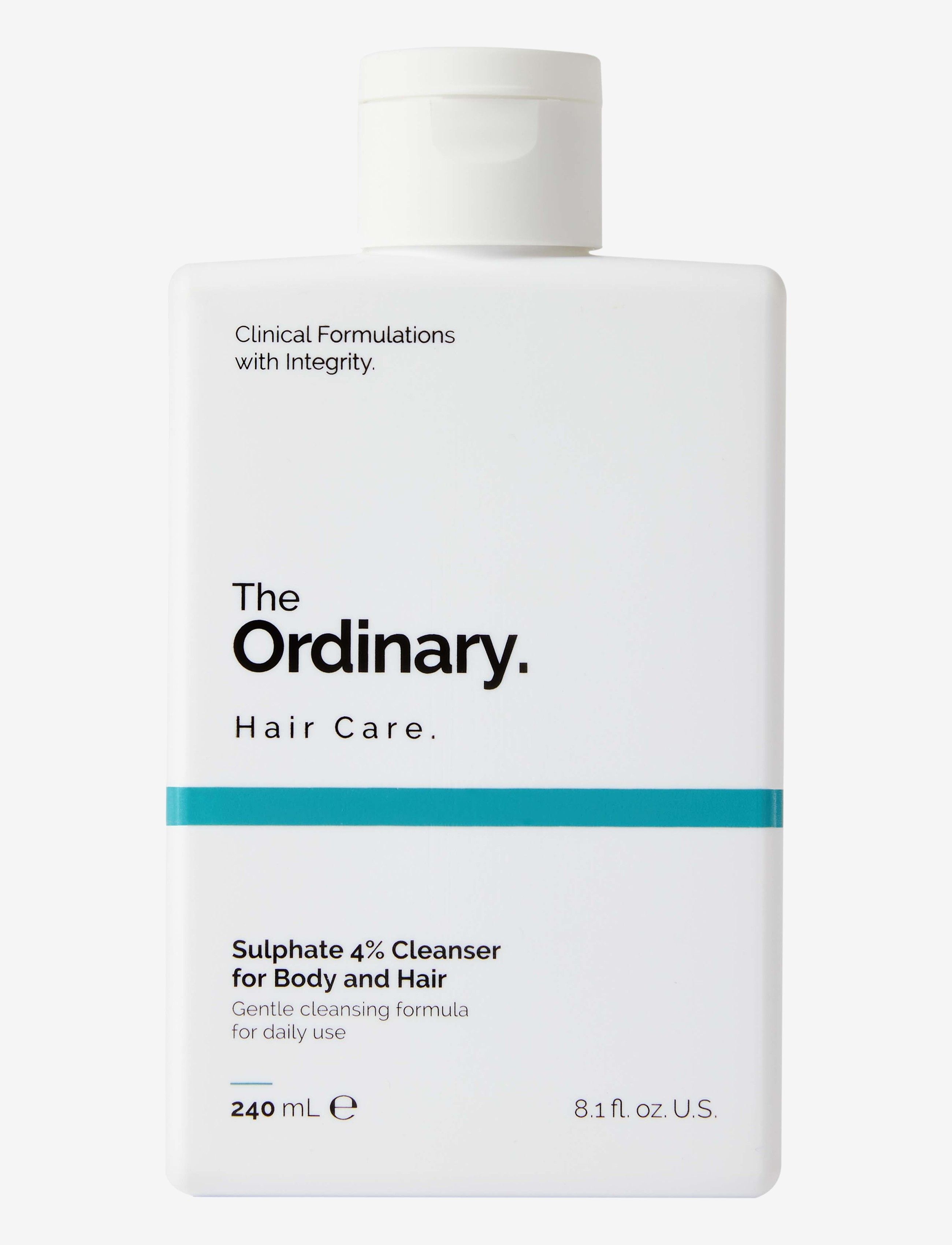 The Ordinary 4% Sulphate Cleanser for Body and hair - Shower gel & Bruseolier - WHITE / clear