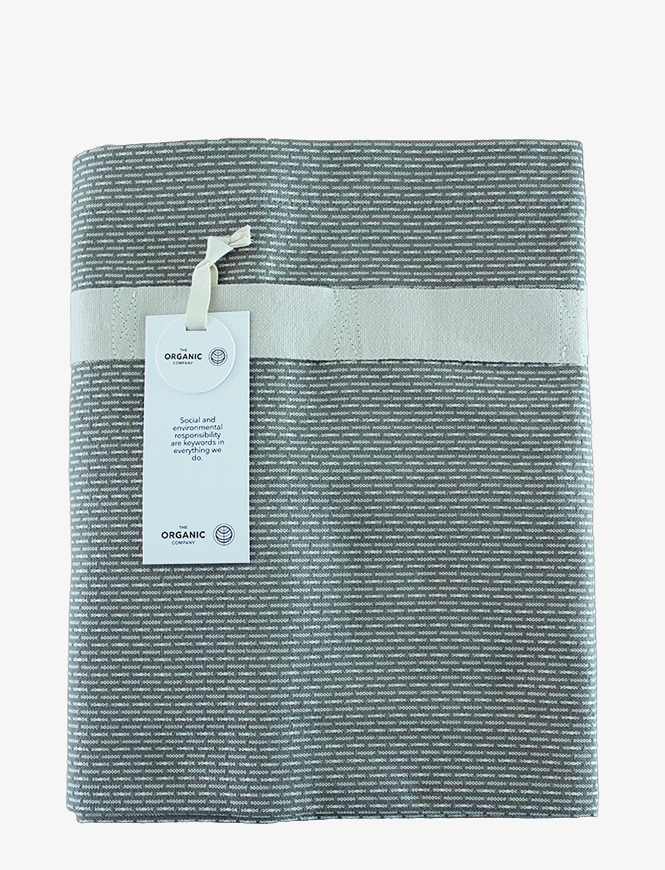 The Organic Company - Wellness Towel - badehåndklær - 226 clay stone - 1