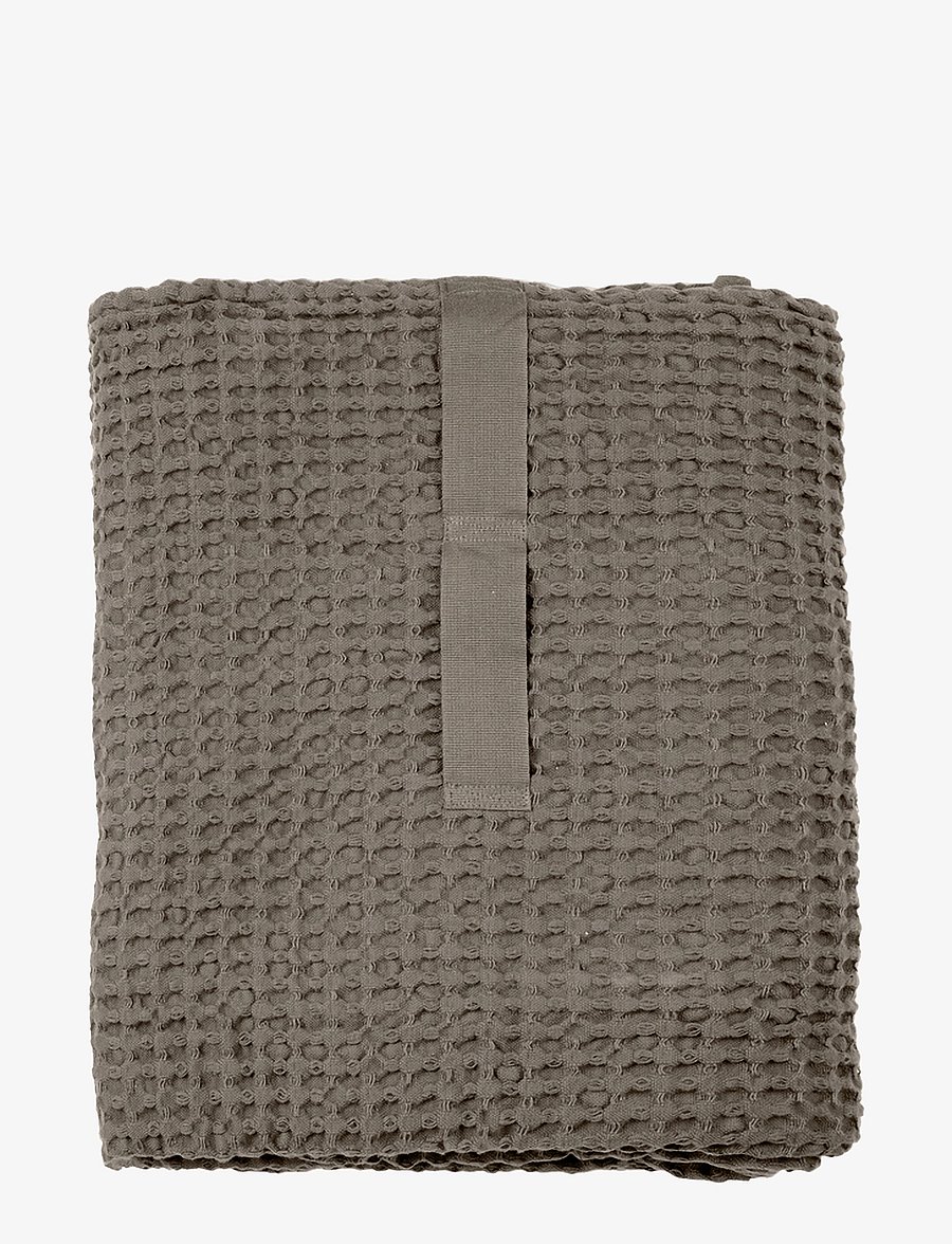 The Organic Company - Big Waffle Towel and Blanket - badeværelsestilbehør - 225 clay - 2