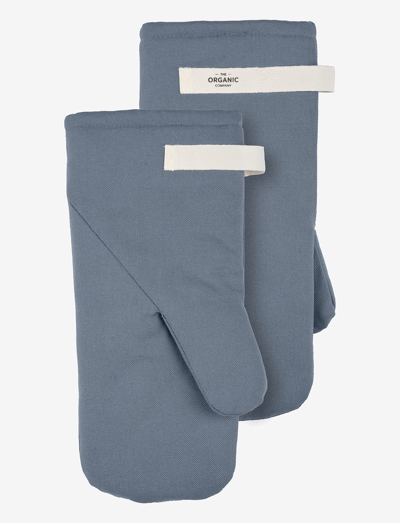 The Organic Company - Oven Mitts Large - 510 grey blue - 0