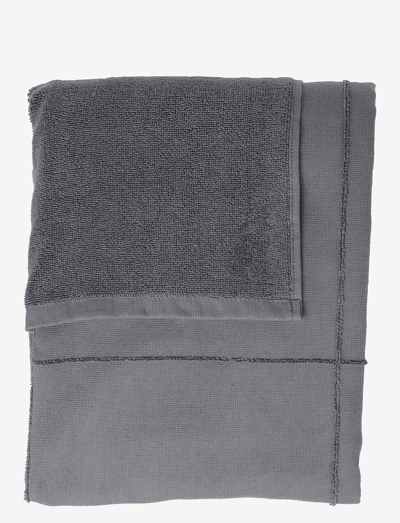 The Organic Company - CALM Towel to Wrap - badeværelsestekstiler - 110 dark grey - 1