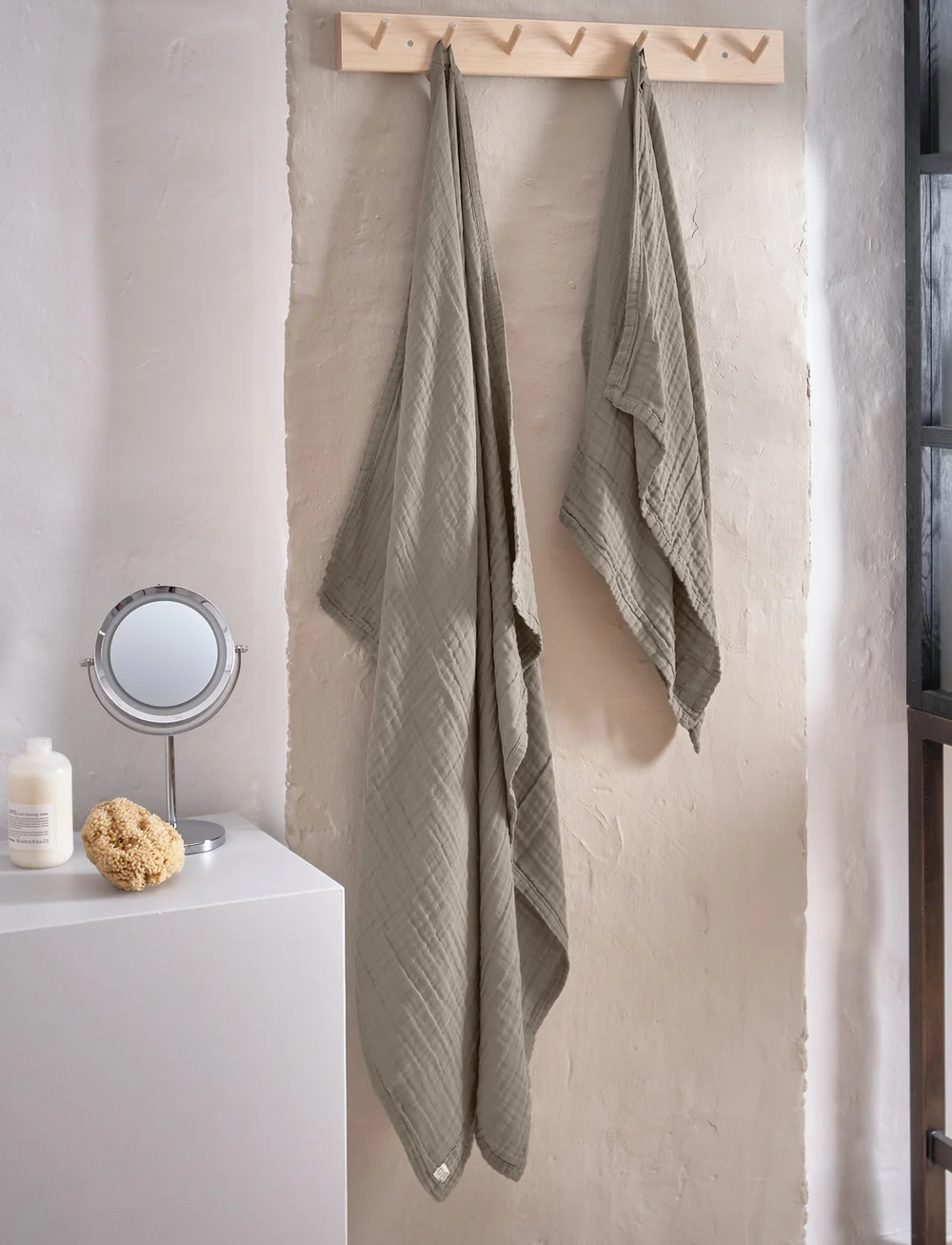 The Organic Company - FINE Gift Set - badehåndklæder - 225 clay - 2