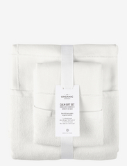 The Organic Company - CALM Gift Set - vannitoa tekstiilid - 200 natural white - 0
